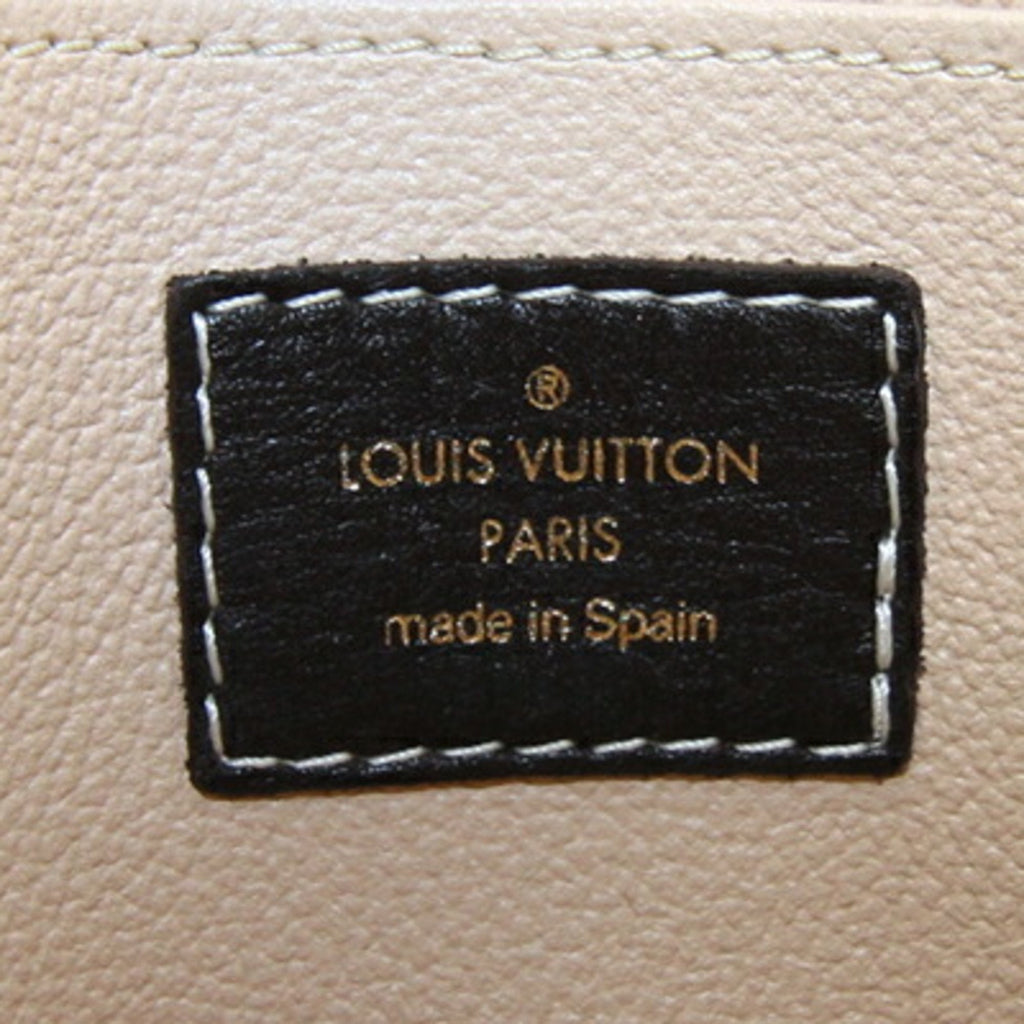 Louis Vuitton Dark Brown Fusain Monogram Idylle Canvas Pochette Pouch