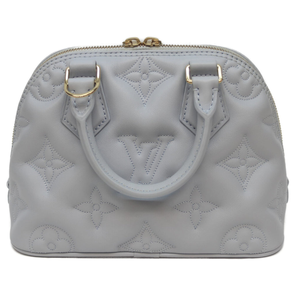 Louis Vuitton Blue Leather Handbag