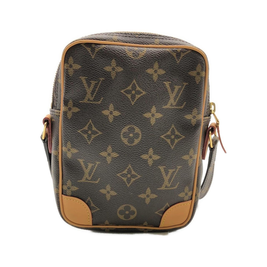 Louis Vuitton Brown Coated Canvas Shoulder Bag