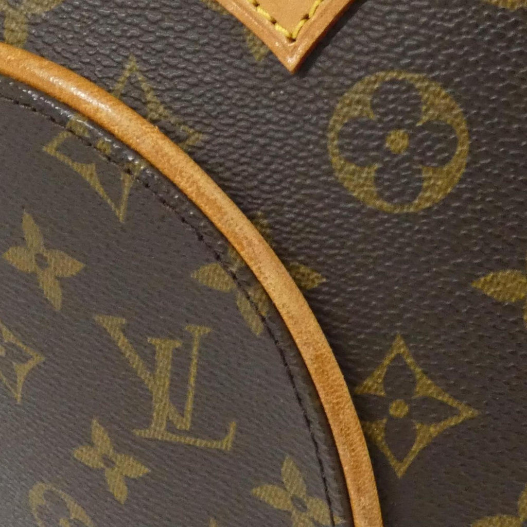 Louis Vuitton Brown Coated Canvas Handbag