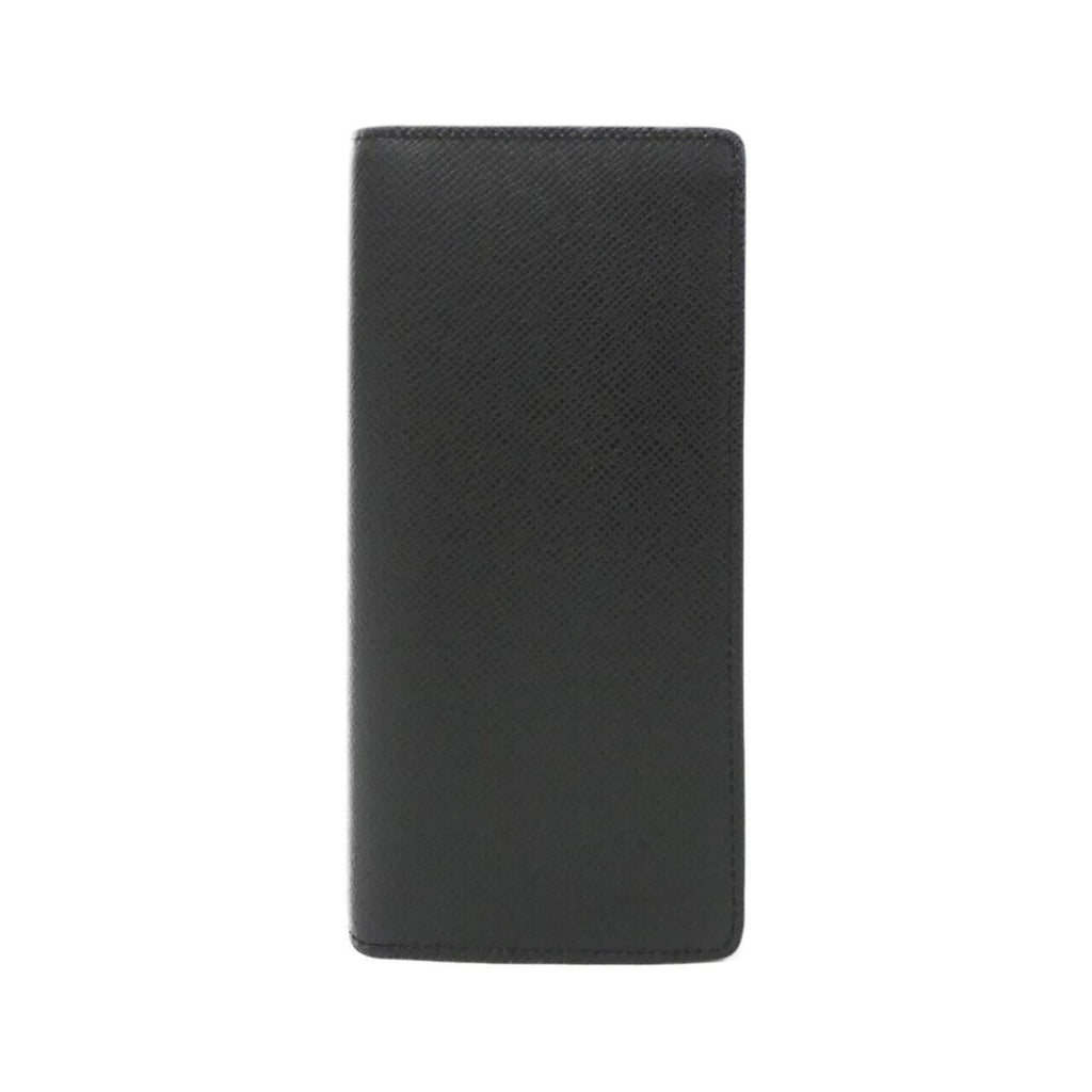 Louis Vuitton Black Leather Long Wallet