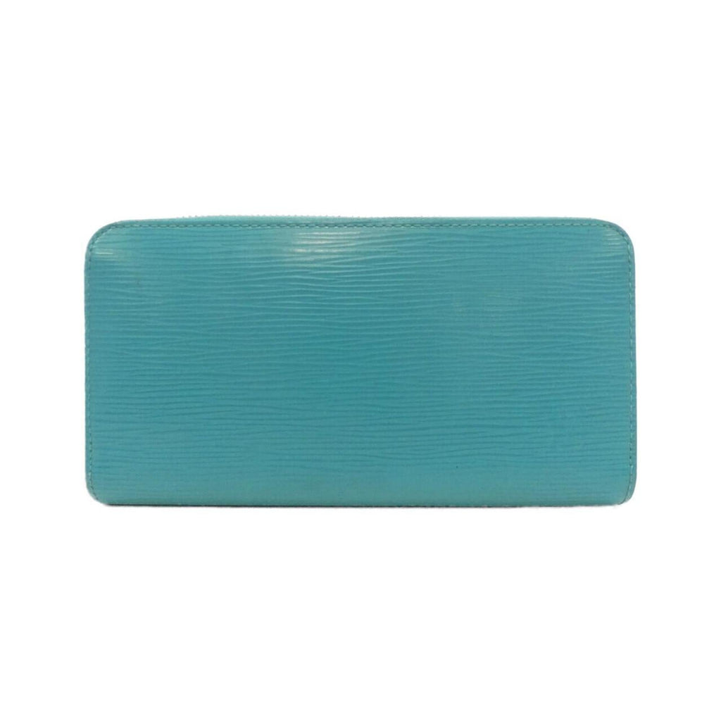 Louis Vuitton Blue Leather Long Wallet