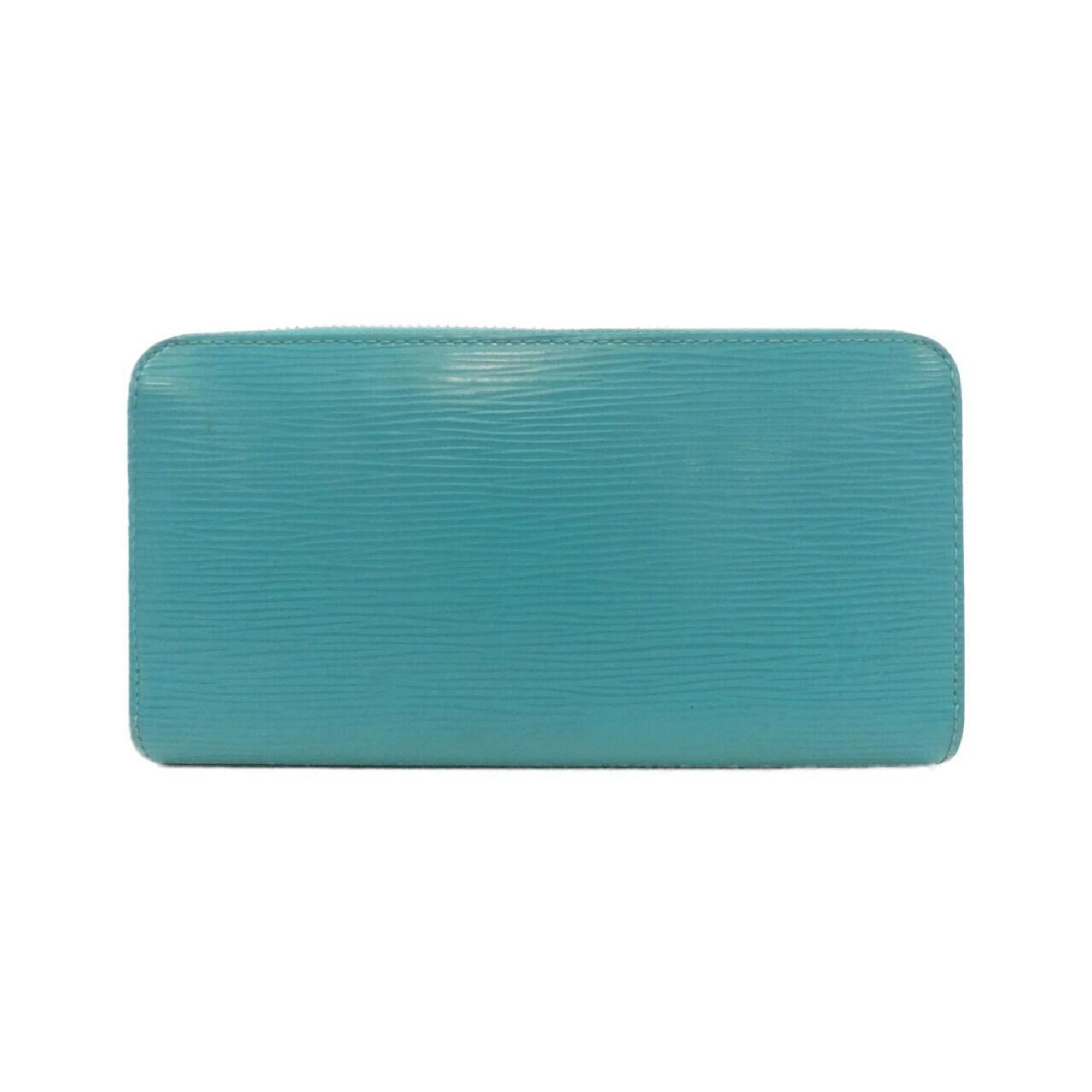 Louis Vuitton Blue Leather Long Wallet