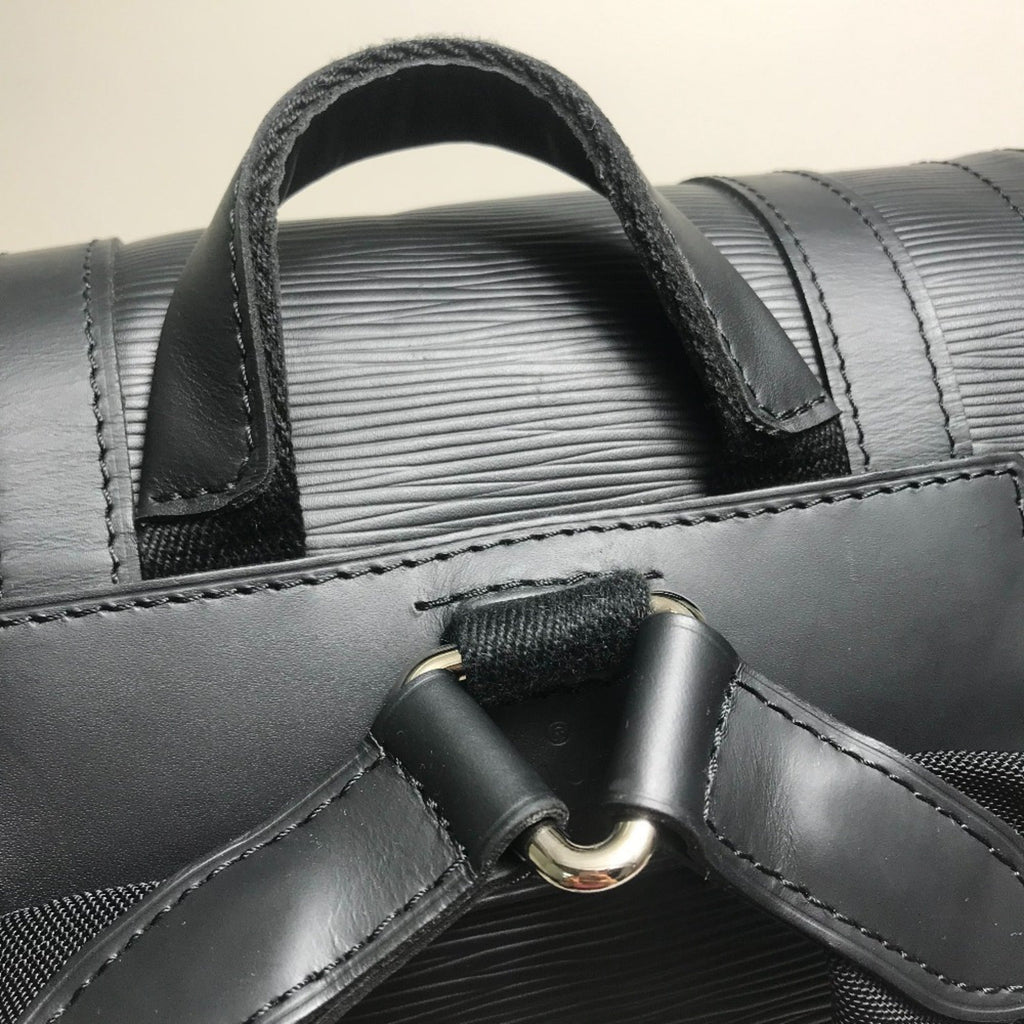 Louis Vuitton Black Epi Leather Backpack