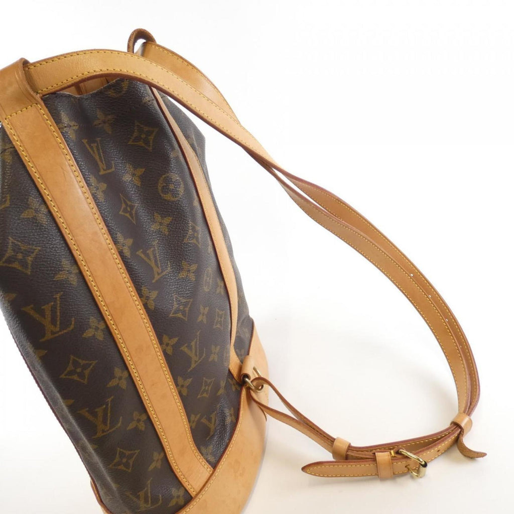 Louis Vuitton Marron Coated Canvas Shoulder Bag