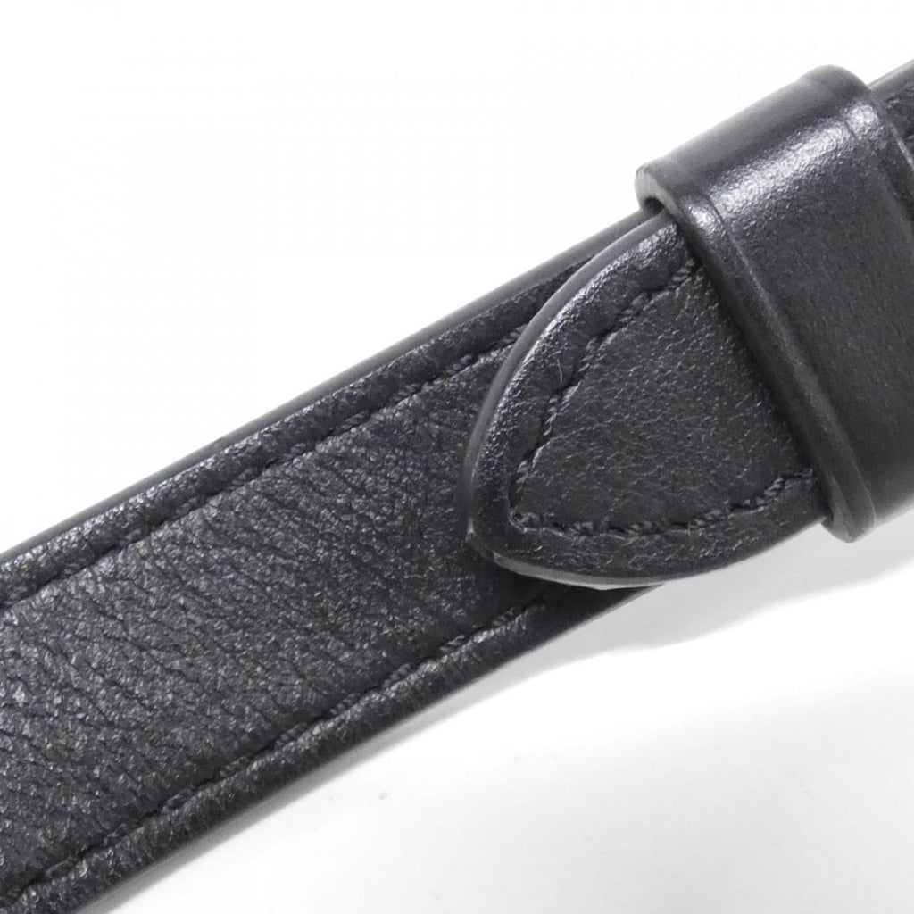 Louis Vuitton Black Leather Shoulder Bag