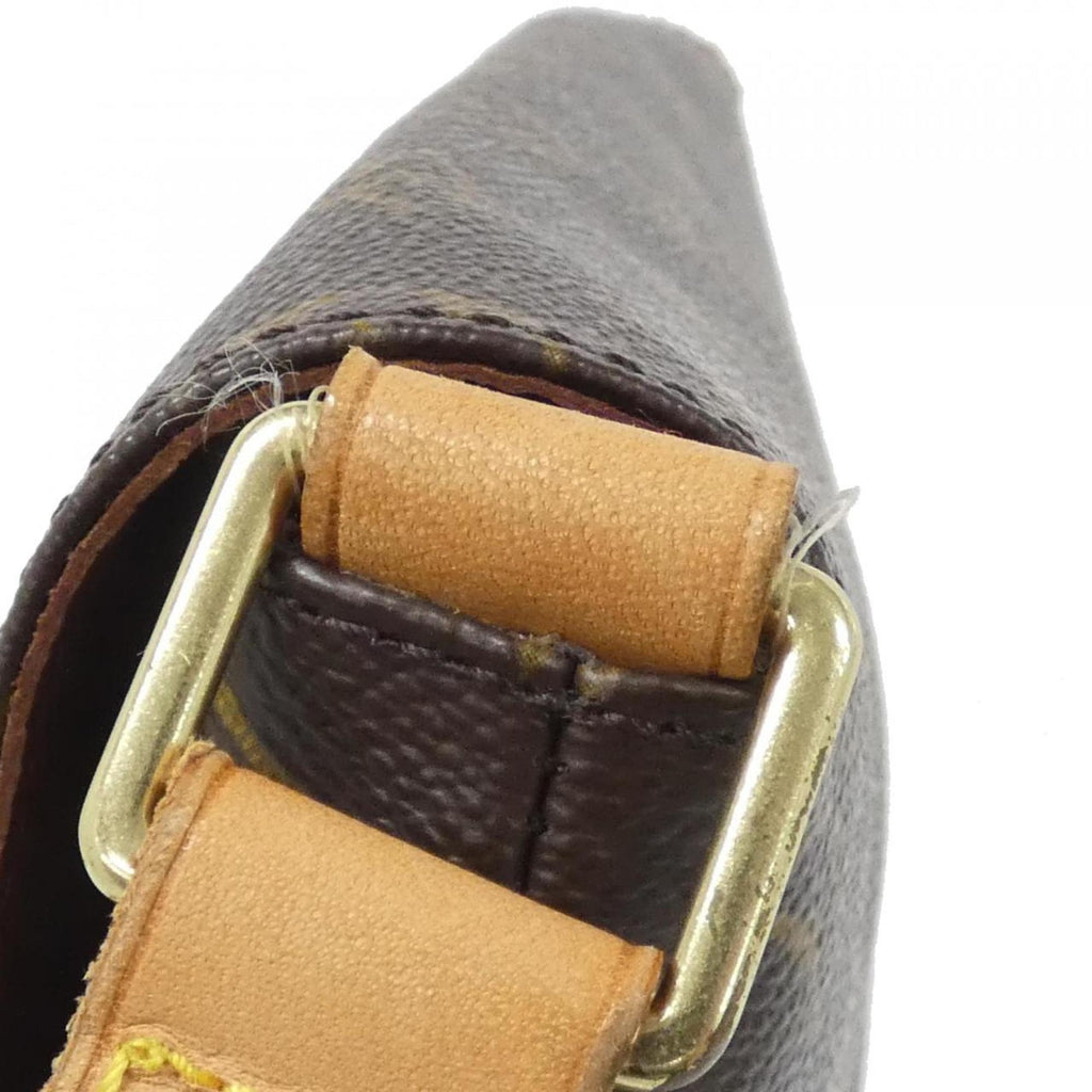 Louis Vuitton Brown Coated Canvas Shoulder Bag