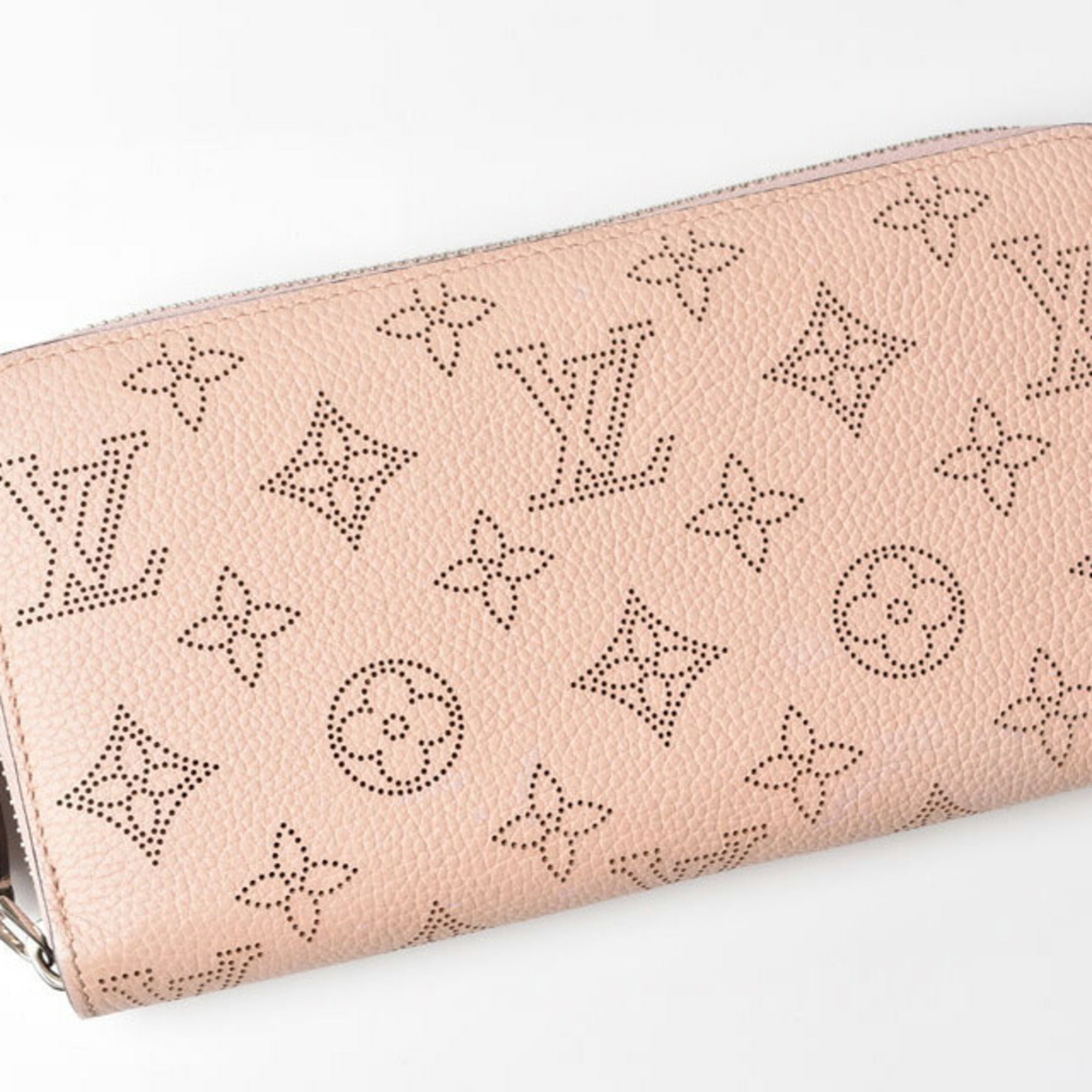 Louis Vuitton Magnolia Pink Leather Long Wallet