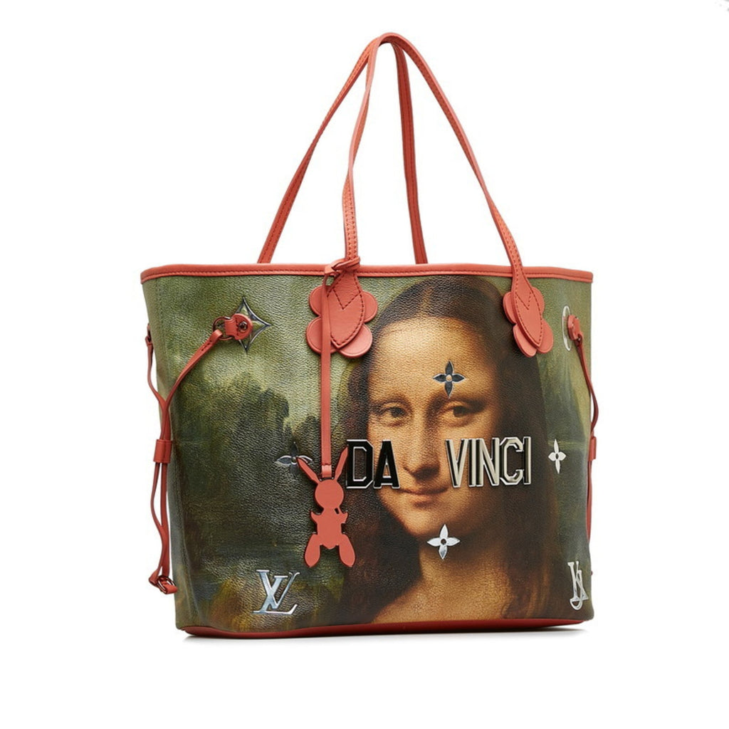 Louis Vuitton Masters Collection Multi-Color Pink Poppy Petal Pvc Leather Tote Bag