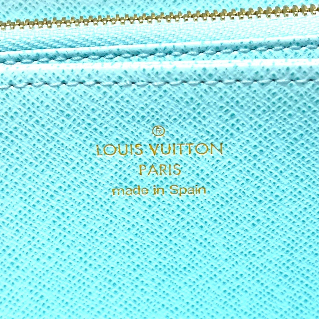 Louis Vuitton Monogram Blue Monogram Long Wallet