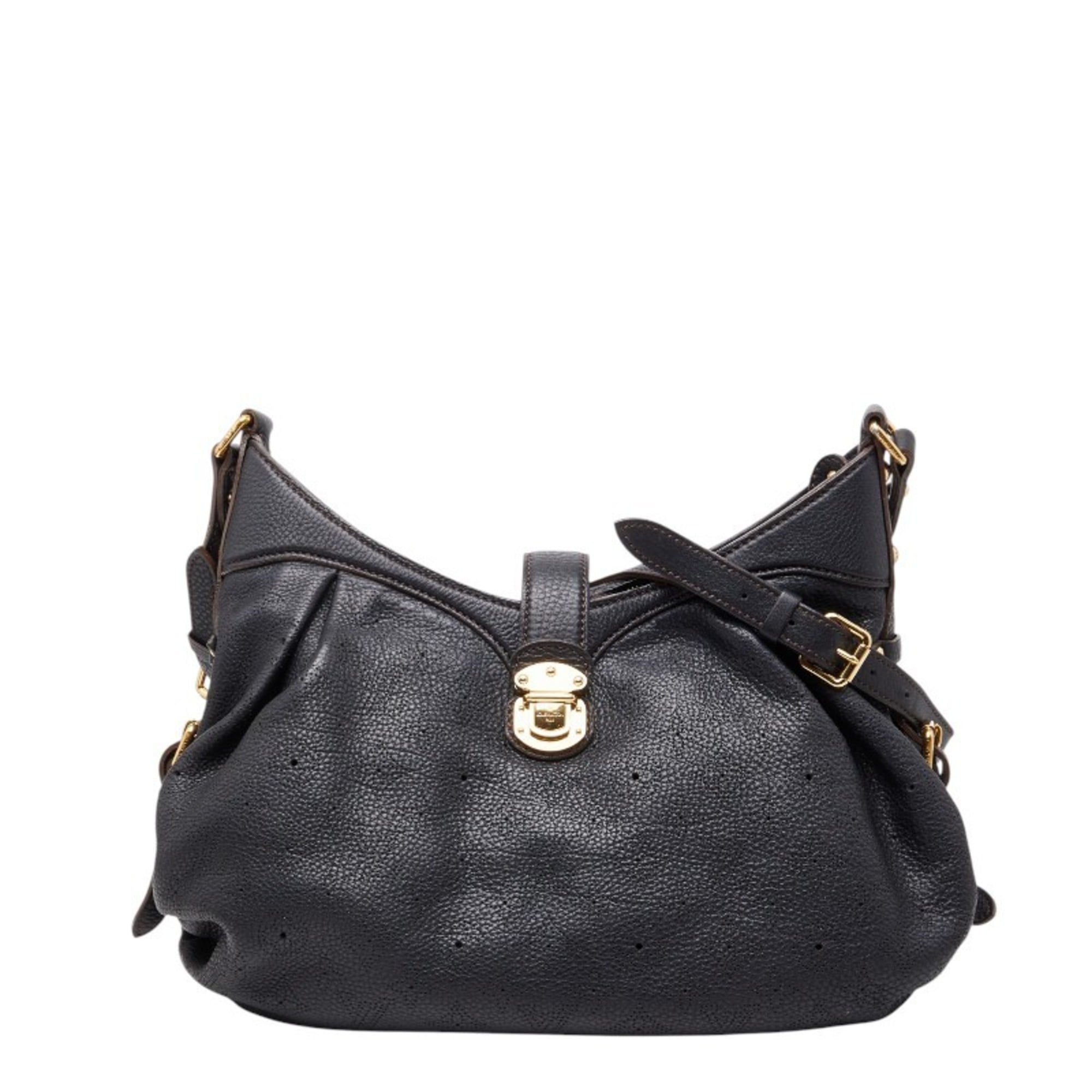 Louis Vuitton Black Noir Leather Shoulder Bag