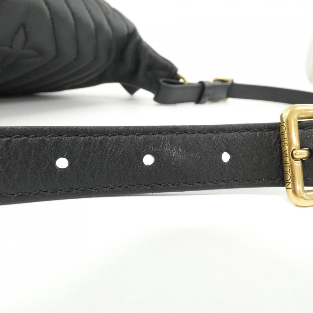 Louis Vuitton Black Leather Shoulder Bag