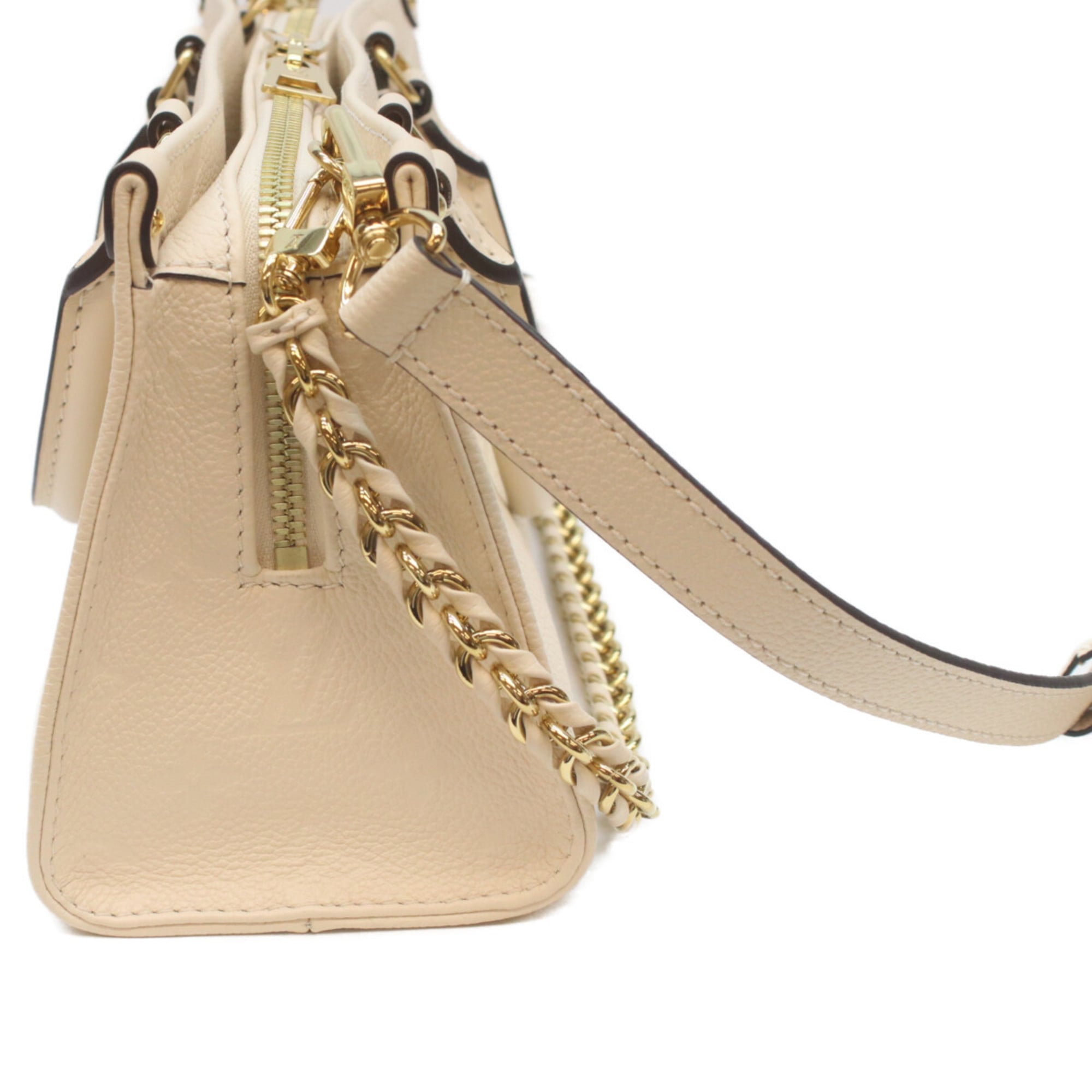 Louis Vuitton Cream Monogram Empreinte Handbag