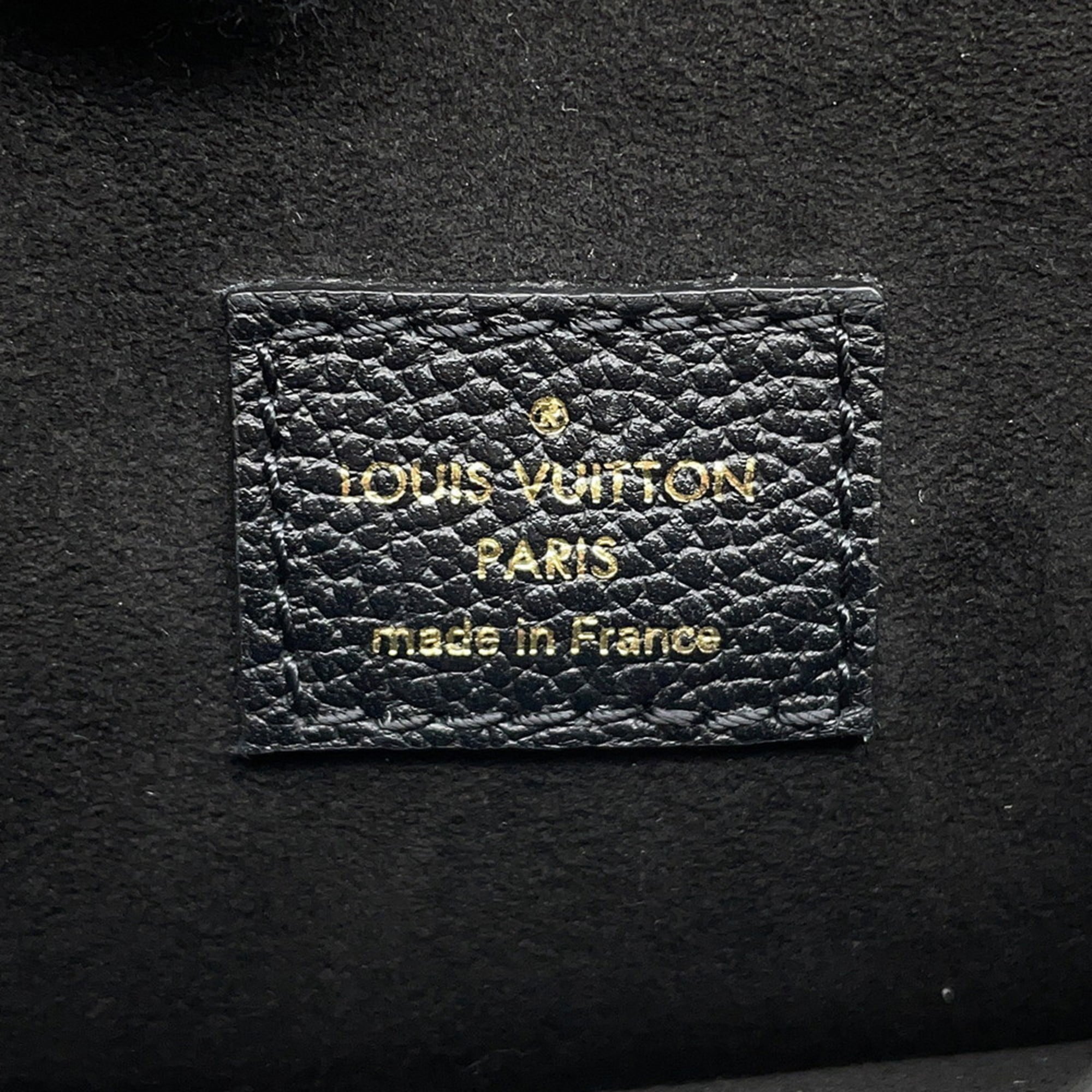 Louis Vuitton Black Monogram Noir Monogram Empreinte Backpack