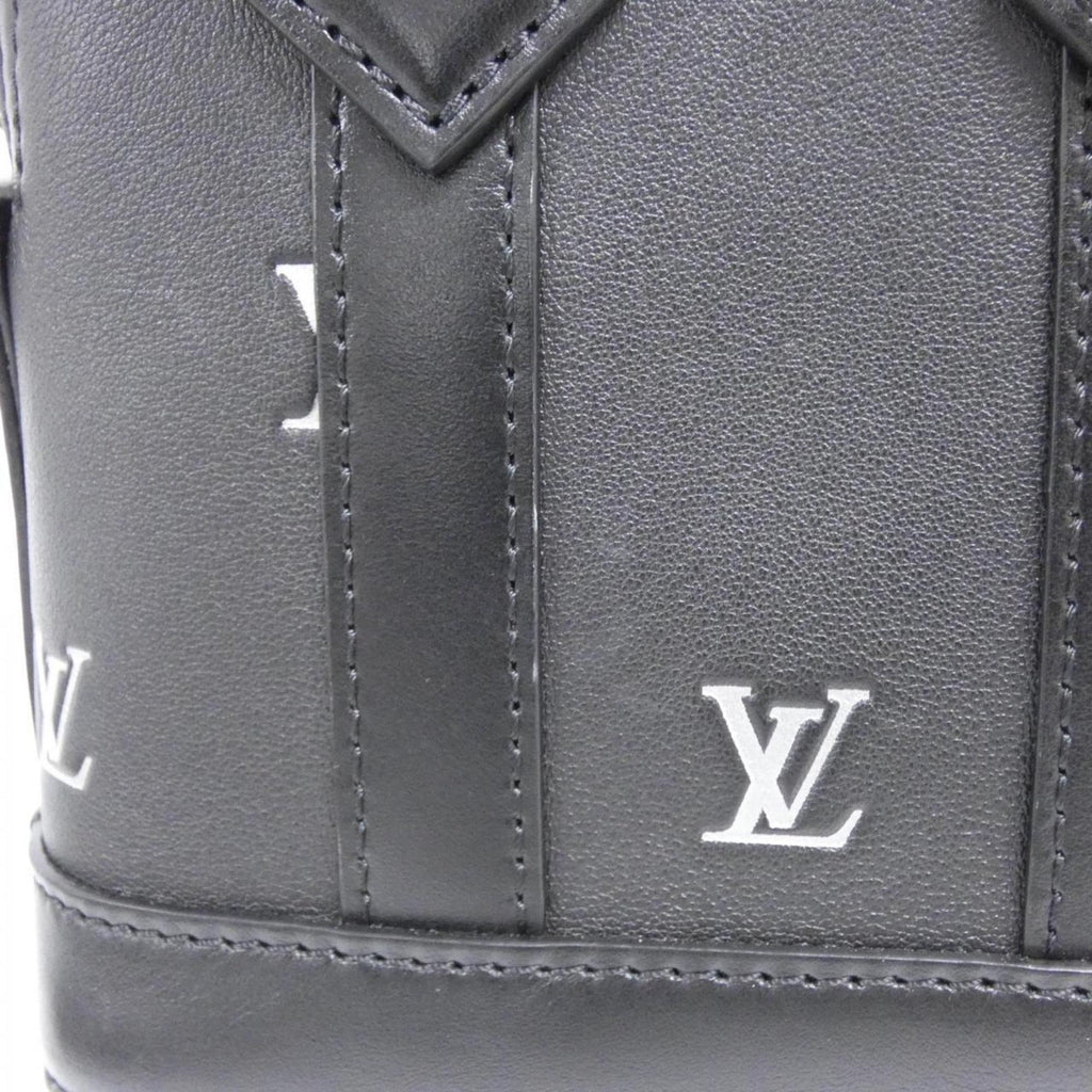 Louis Vuitton Black Leather Handbag