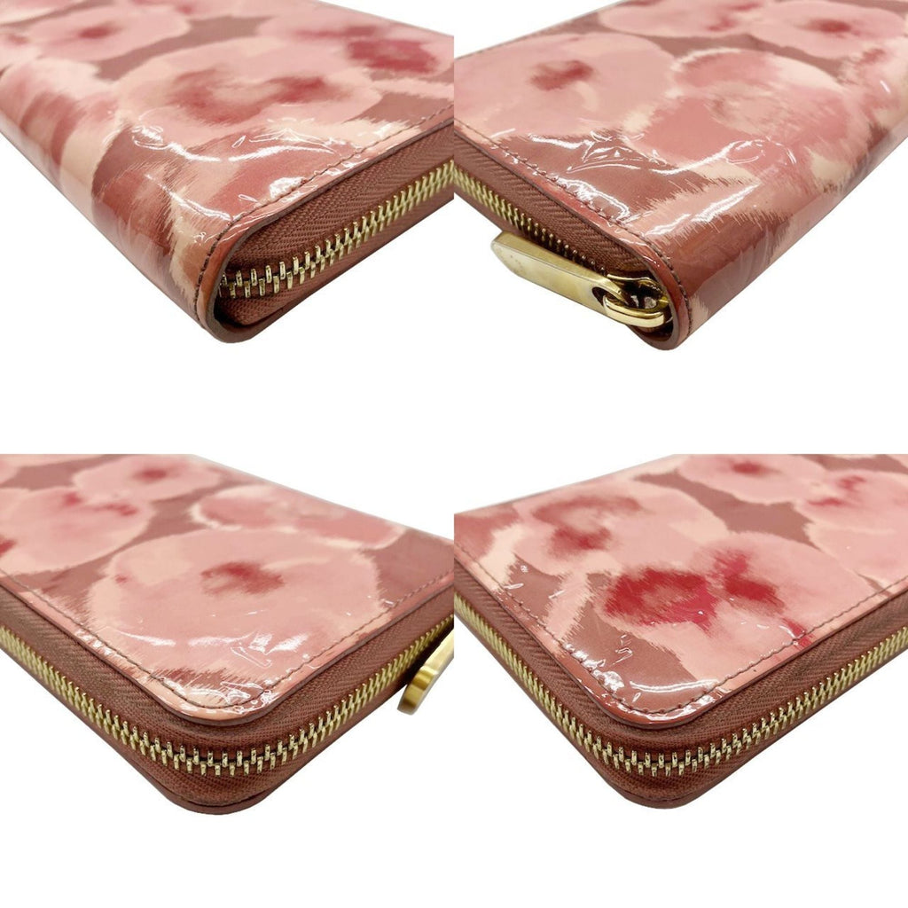 Louis Vuitton Pink Vernis Long Wallet