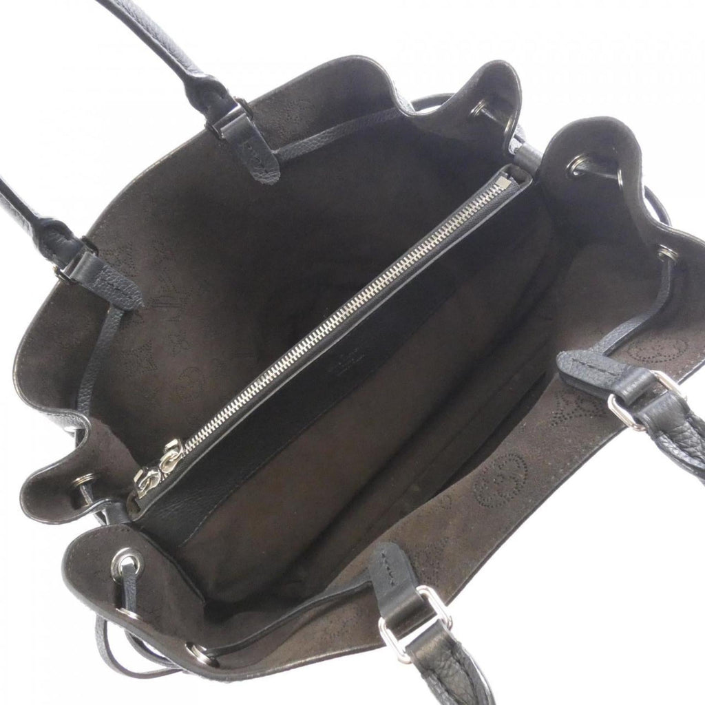 Louis Vuitton Black Leather Handbag