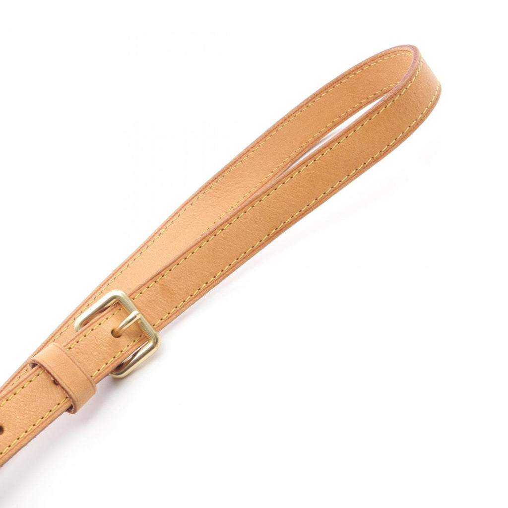 Louis Vuitton Brown Coated Canvas Leather Shoulder Bag