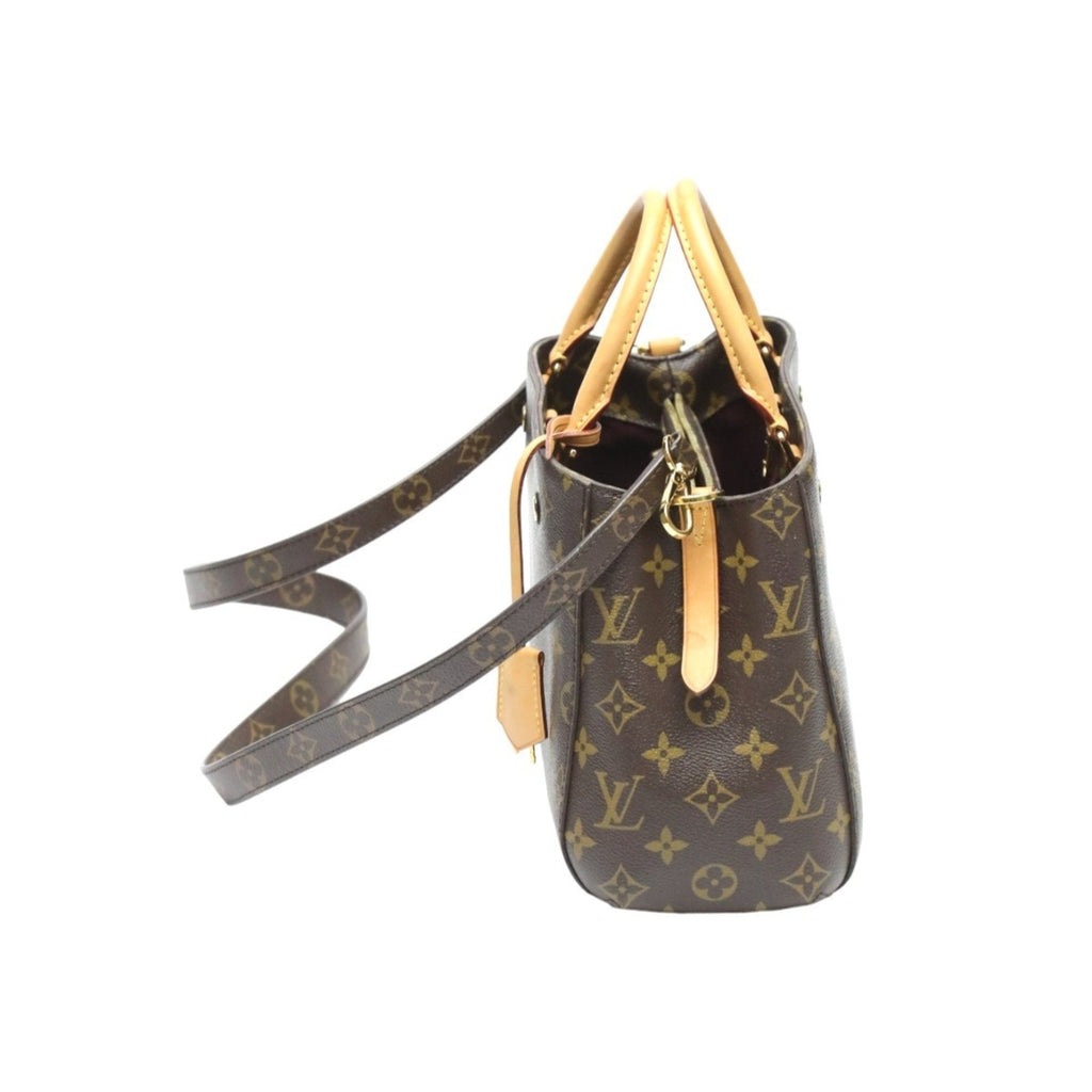 Louis Vuitton Brown Monogram Canvas Handbag Shoulder Bag