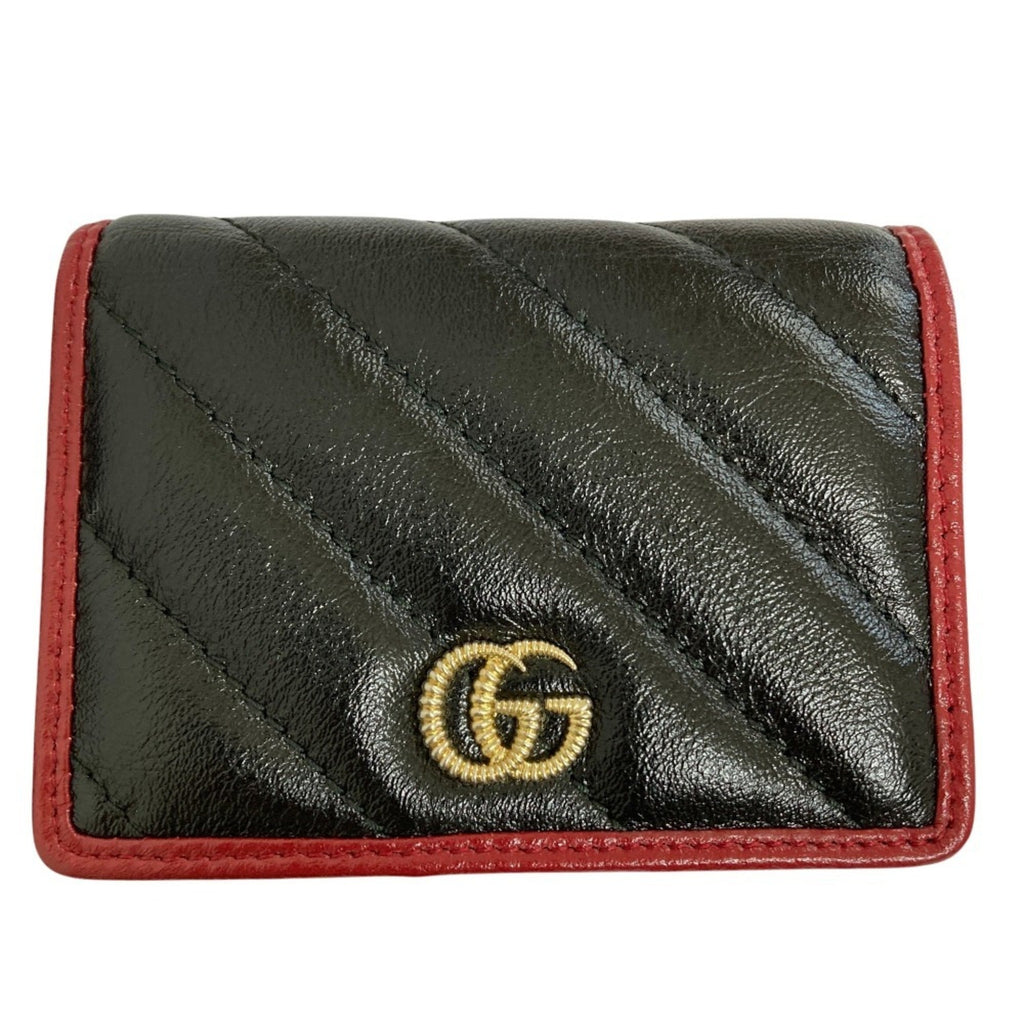 Gucci Black Leather Wallet (Bi-Fold) (Pre-Owned)