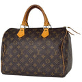 Louis Vuitton Brown Monogram Boston Bag Handbag