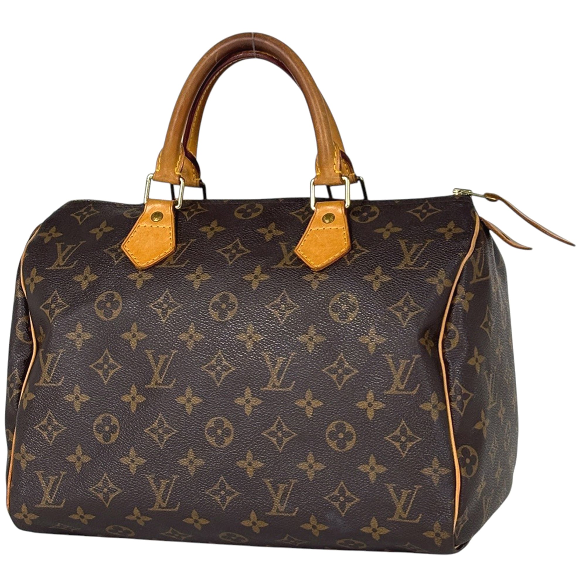 Louis Vuitton Brown Monogram Boston Bag Handbag