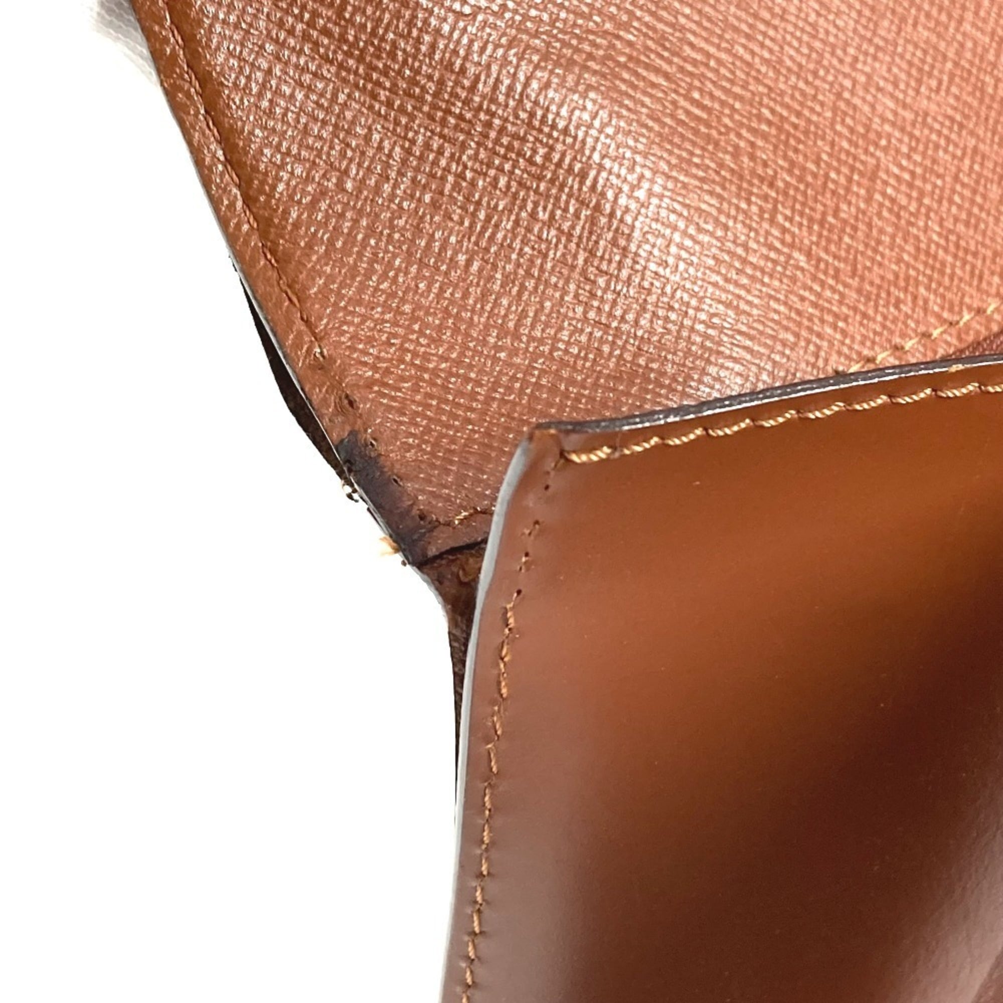 Louis Vuitton Brown Monogram Canvas Handbag