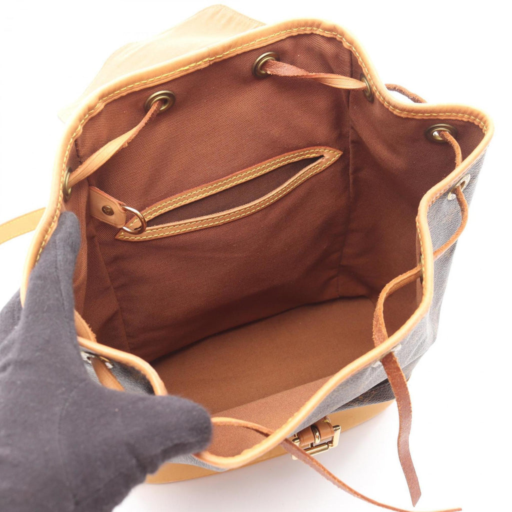 Louis Vuitton Brown Monogram Monogram Leather Backpack