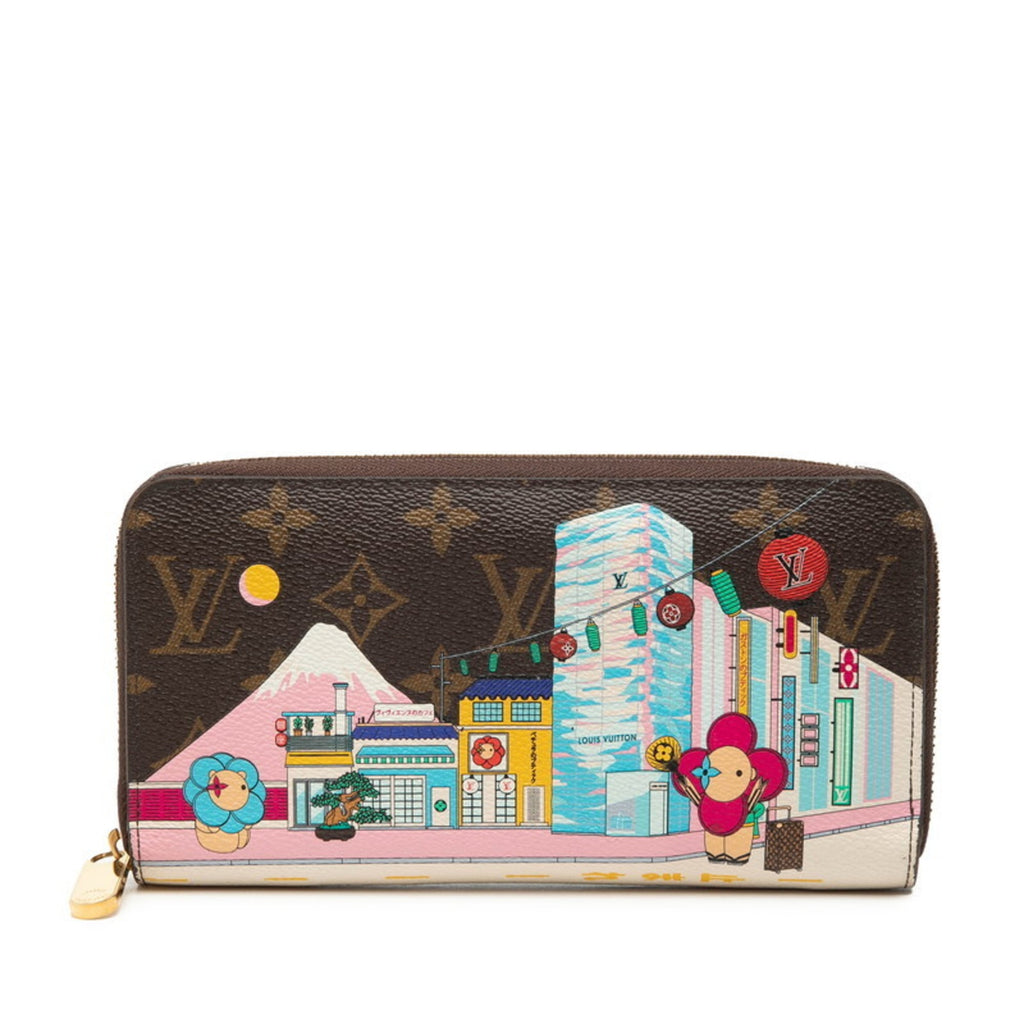 Louis Vuitton Brown Monogram Multi-Color Monogram Long Wallet