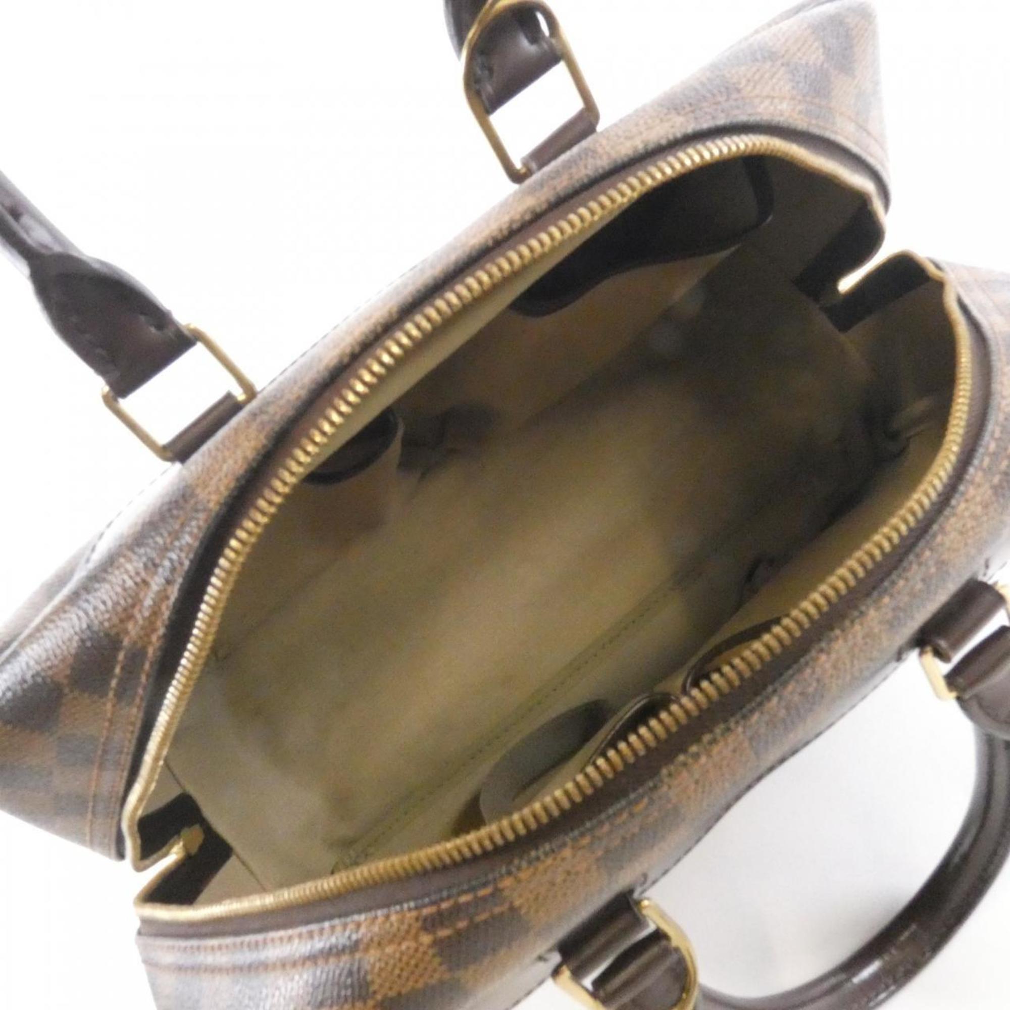 Louis Vuitton Ebene Coated Canvas Handbag