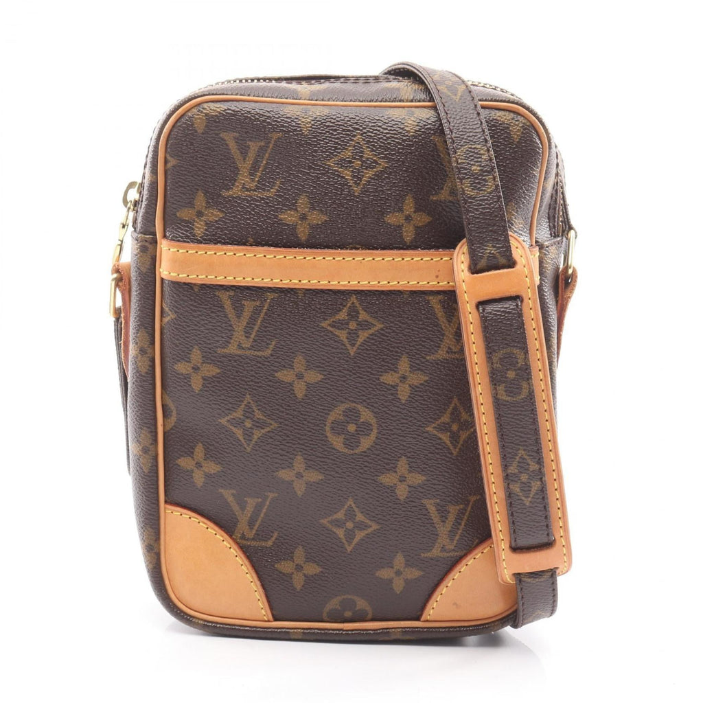Louis Vuitton Brown Pvc Leather Shoulder Bag