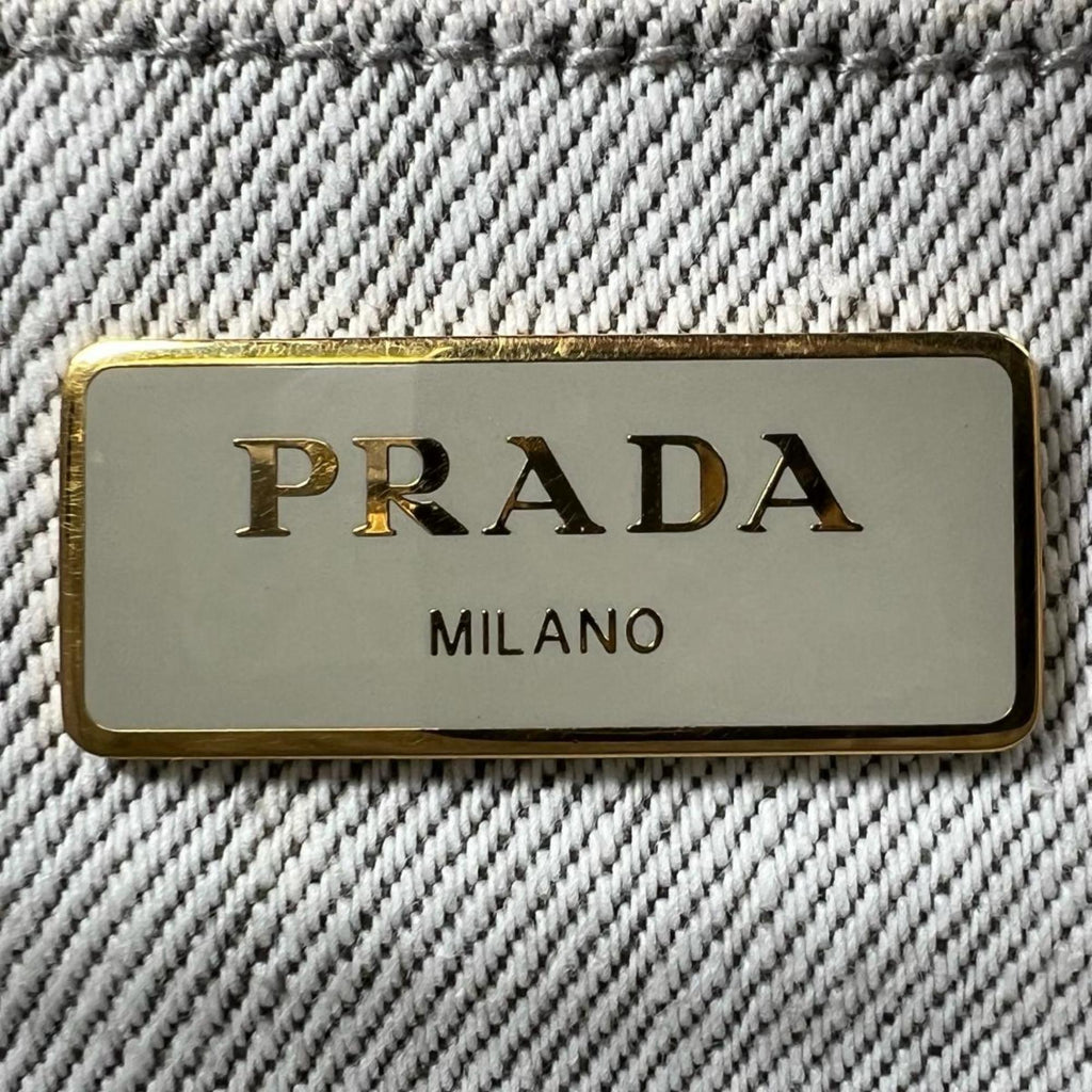 Prada Denim Tote Bag