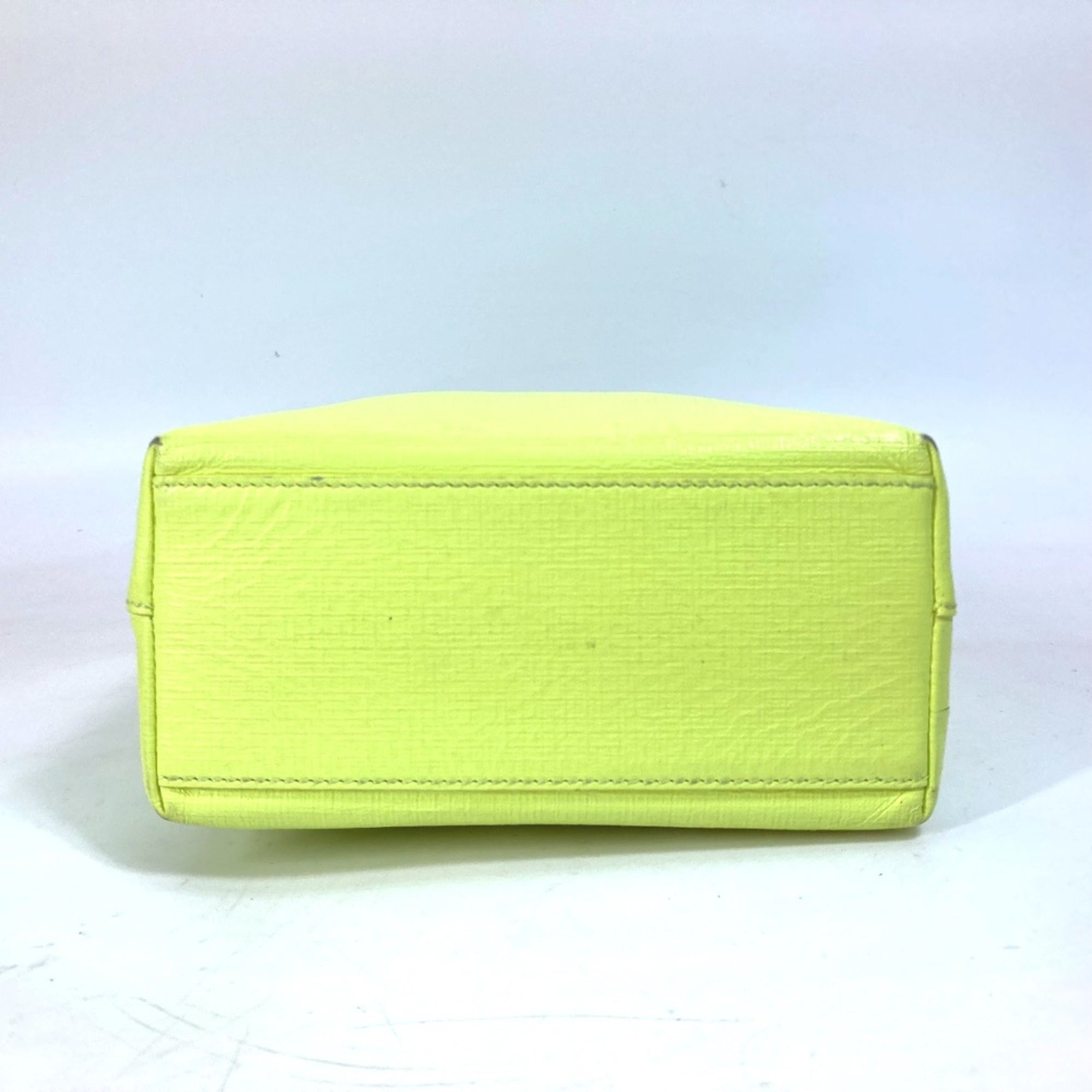 Balenciaga Yellow Leather Tote