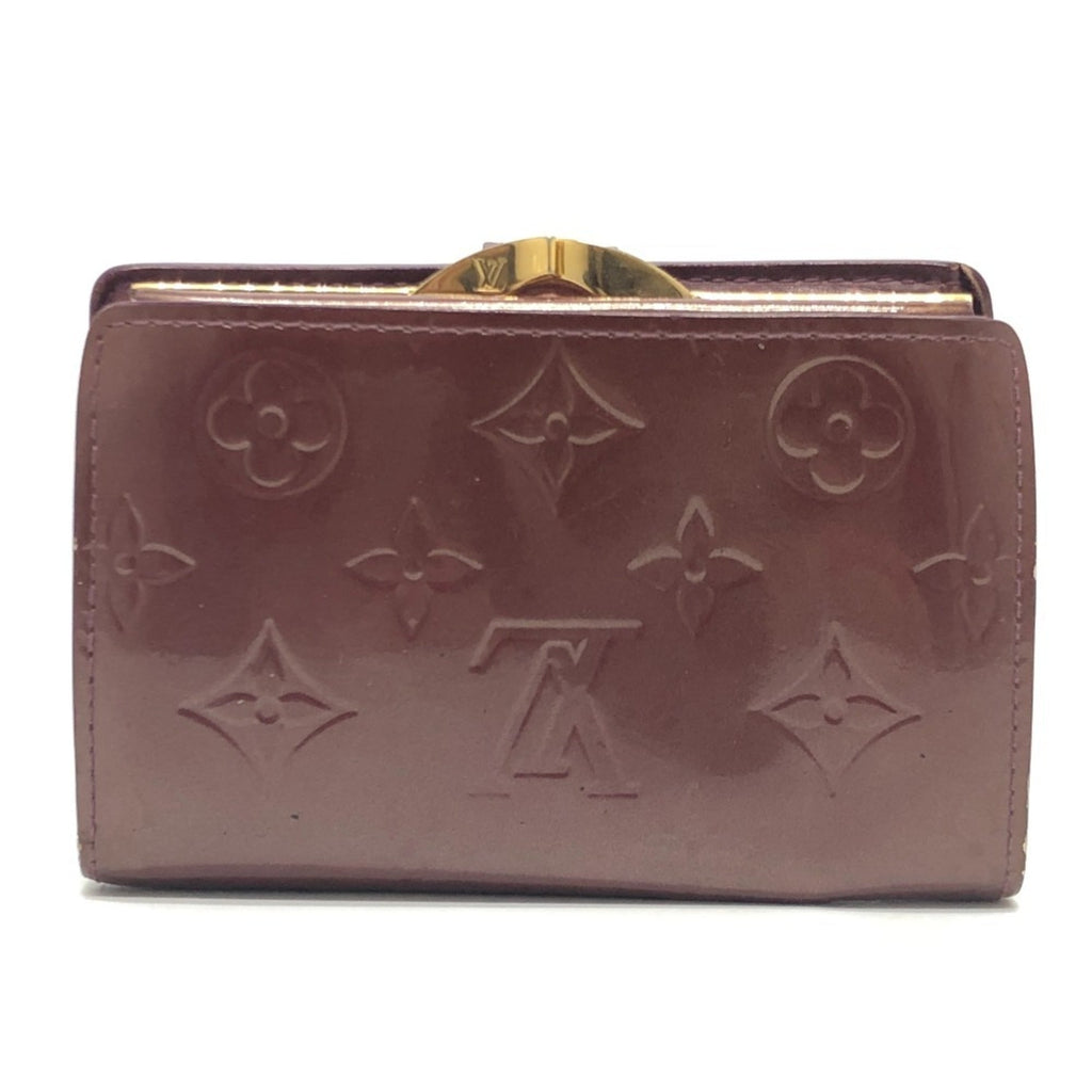 Louis Vuitton Rouge Fauviste Monogram Vernis Wallet