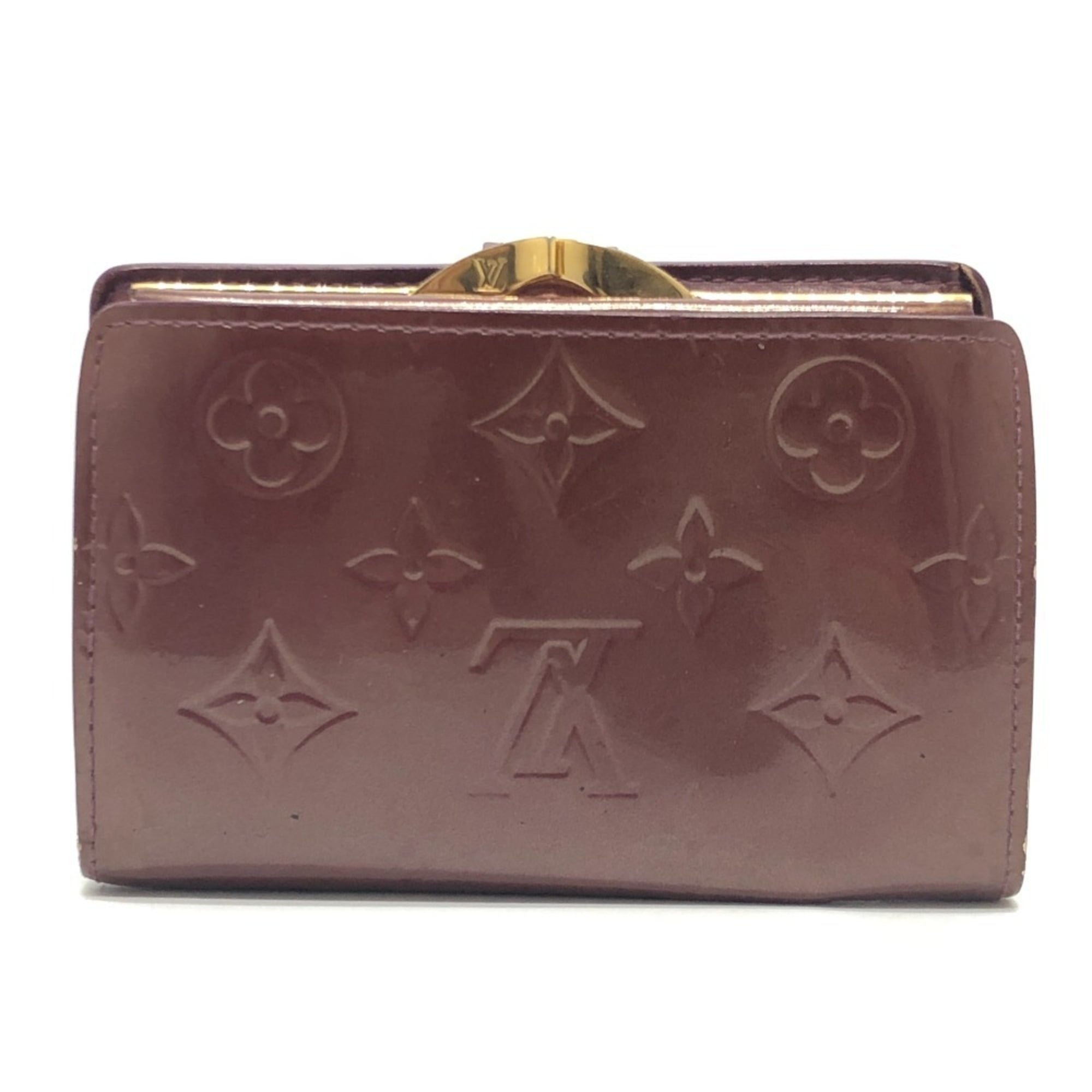 Louis Vuitton Rouge Fauviste Monogram Vernis Wallet