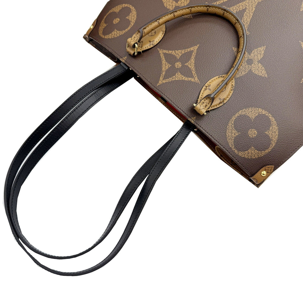Louis Vuitton Brown Monogram Monogram Reverse Monogram Monogram Reverse Tote Bag