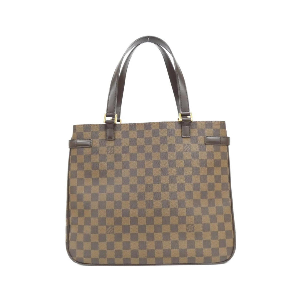 Louis Vuitton Brown Coated Canvas Handbag