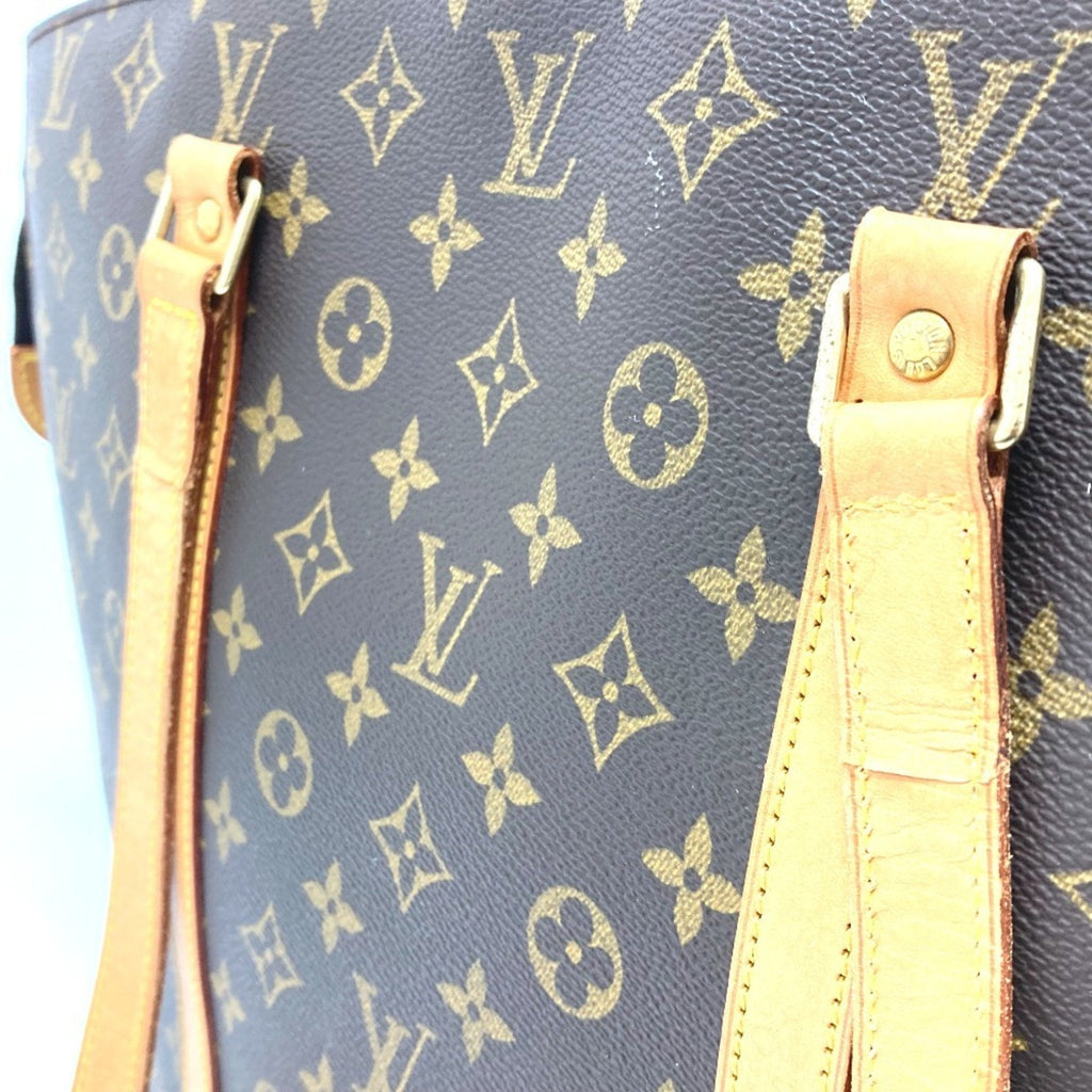 Louis Vuitton Brown Monogram Shoulder Bag Tote Bag