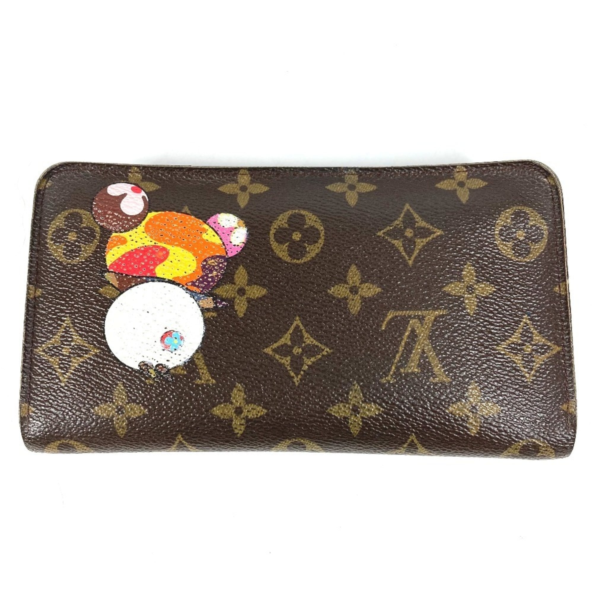 Louis Vuitton Monogram Brown Multi-Color Monogram Long Wallet