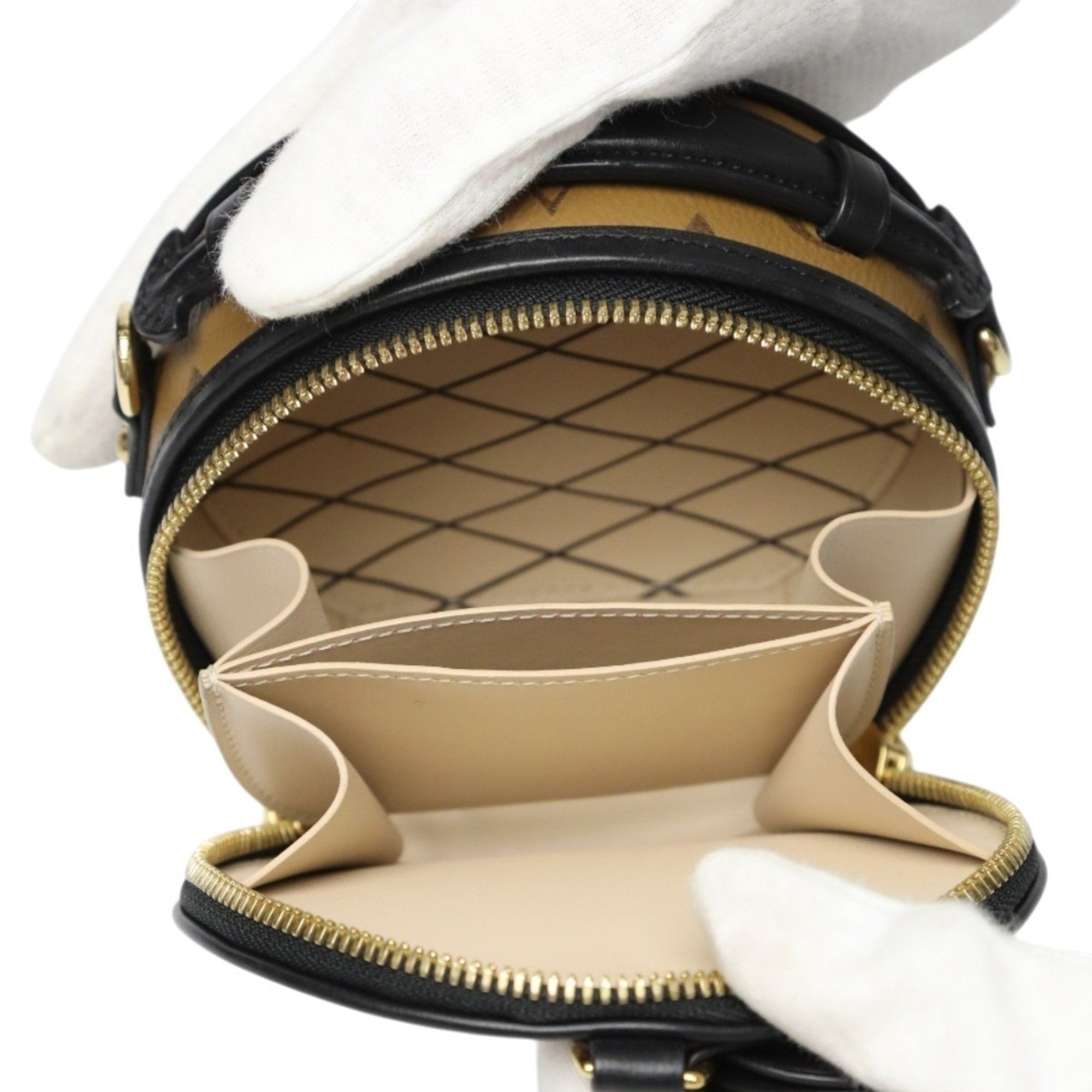 Louis Vuitton Brown Monogram Reverse Monogram Reverse Shoulder Bag