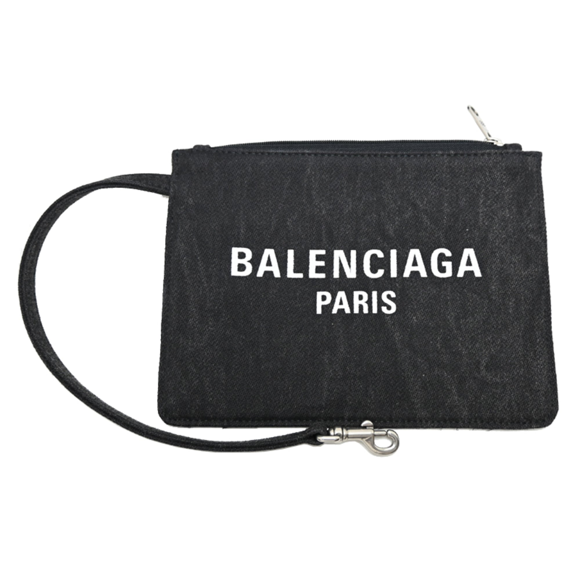 Balenciaga Black Denim Tote