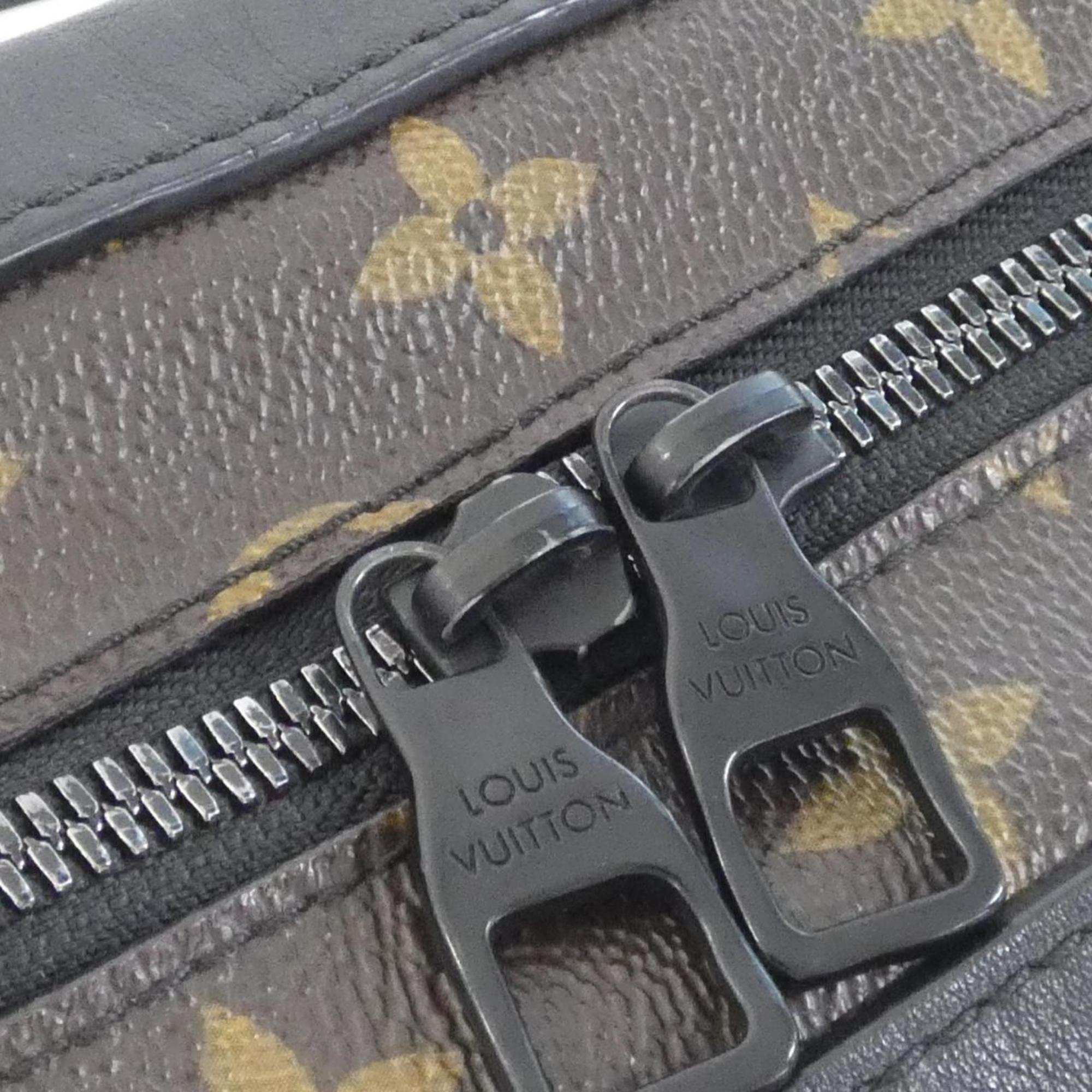 Louis Vuitton Marron Coated Canvas Shoulder Bag