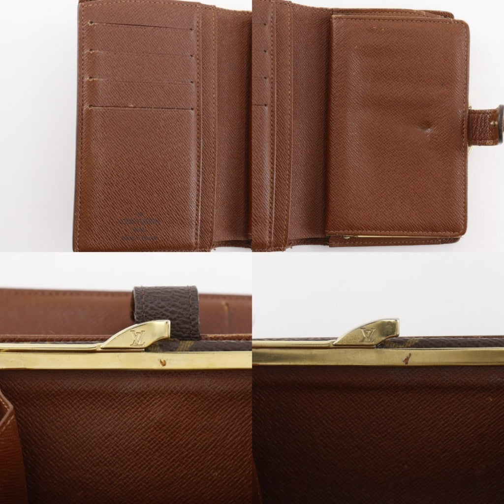 Louis Vuitton Brown Monogram Canvas Wallet
