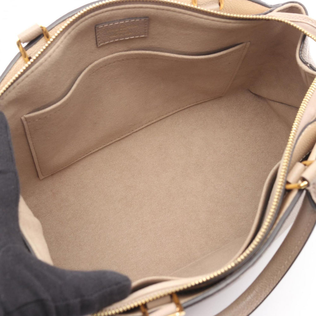 Louis Vuitton Beige Tourterelle Monogram Empreinte Handbag