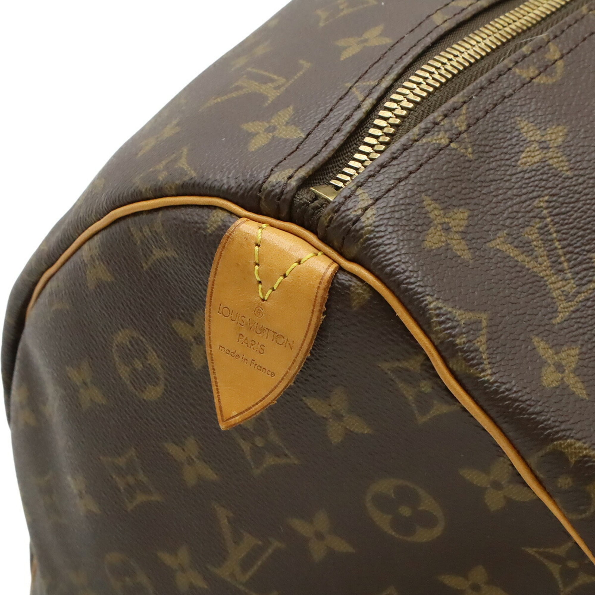 Louis Vuitton Brown Monogram Canvas Boston Bag Handbag