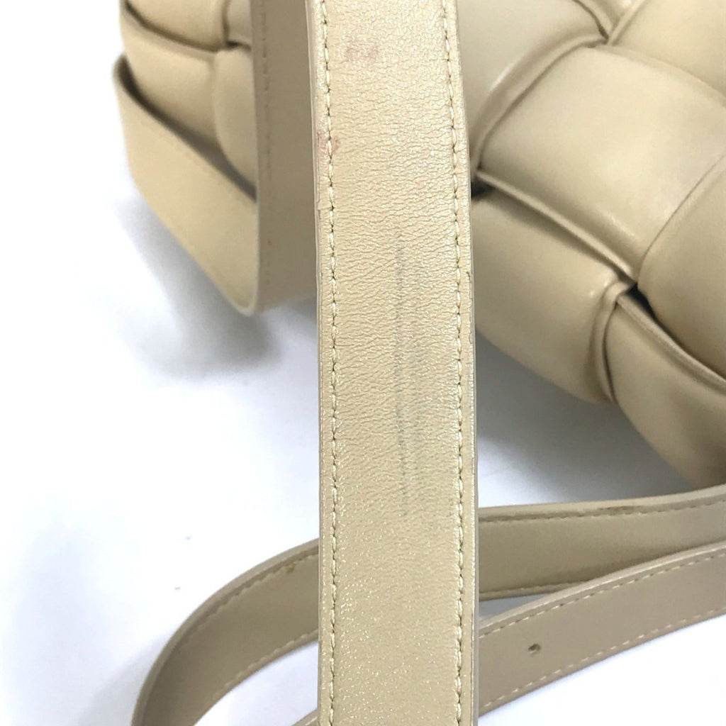 Bottega Veneta Beige Leather Shoulder Bag