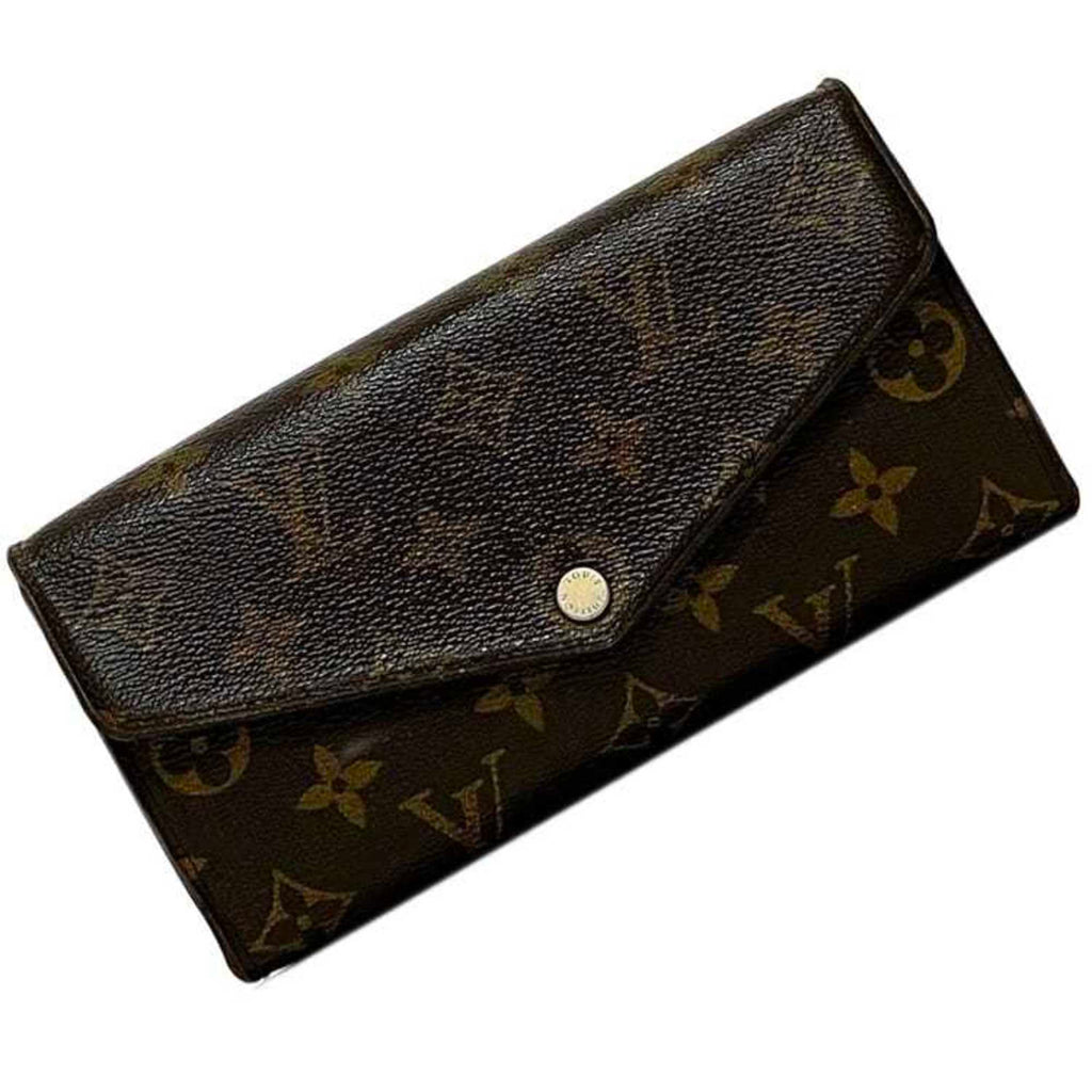Louis Vuitton Monogram Brown Galle Monogram Monogram Long Wallet