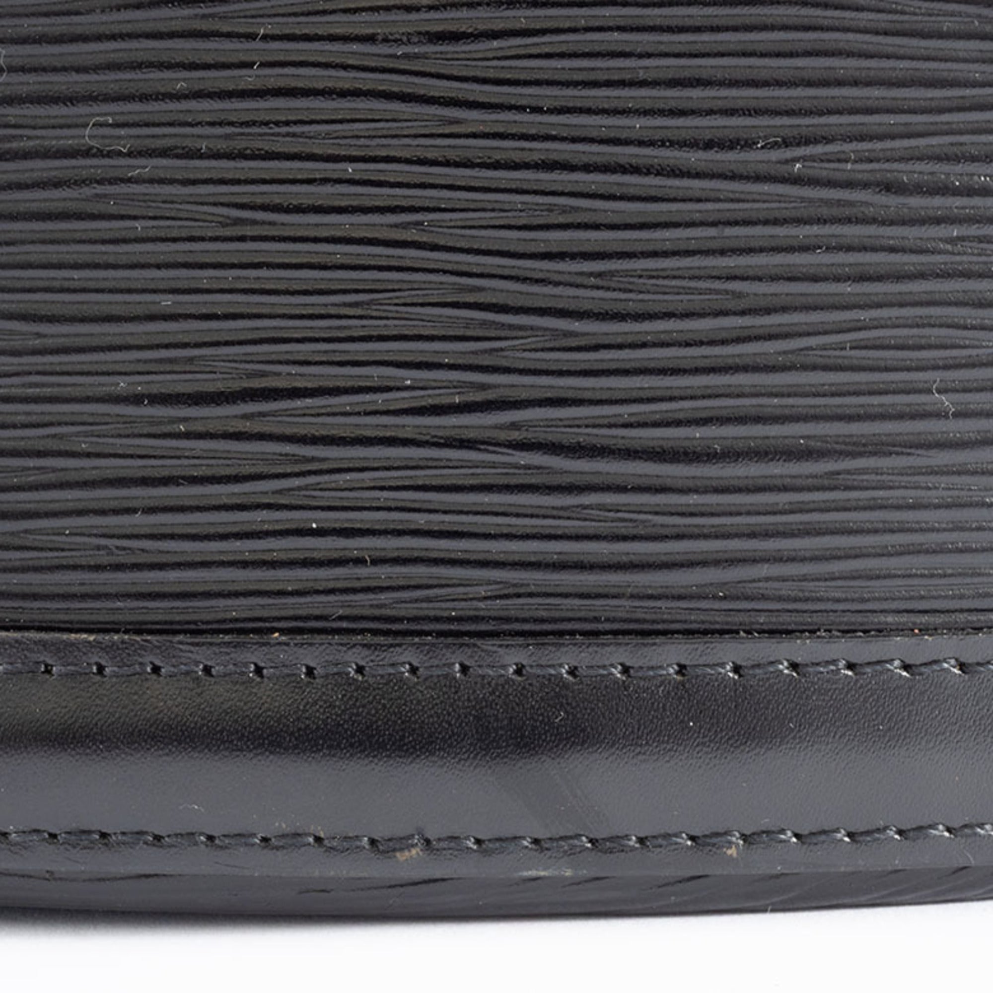 Louis Vuitton Epi Noir Epi Leather Shoulder Bag