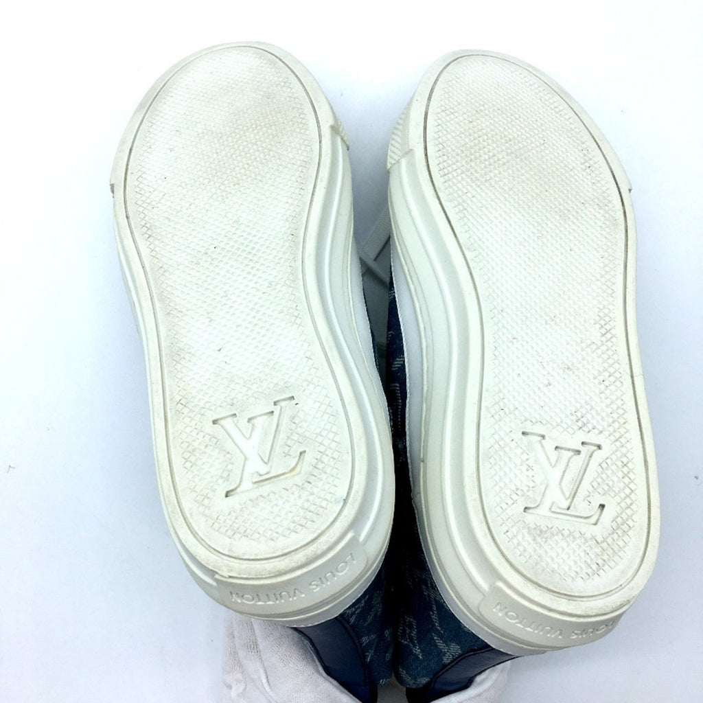 Louis Vuitton Blue White Sneakers