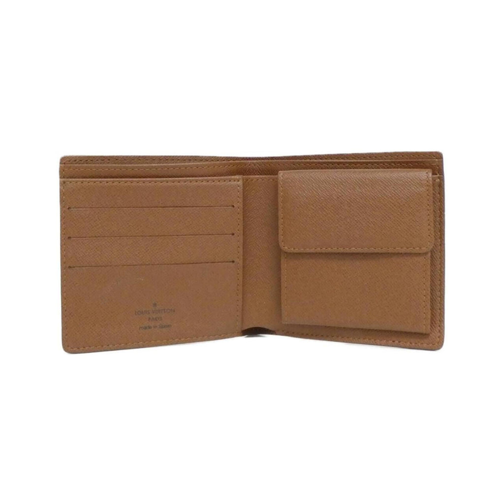 Louis Vuitton Marron Coated Canvas Wallet